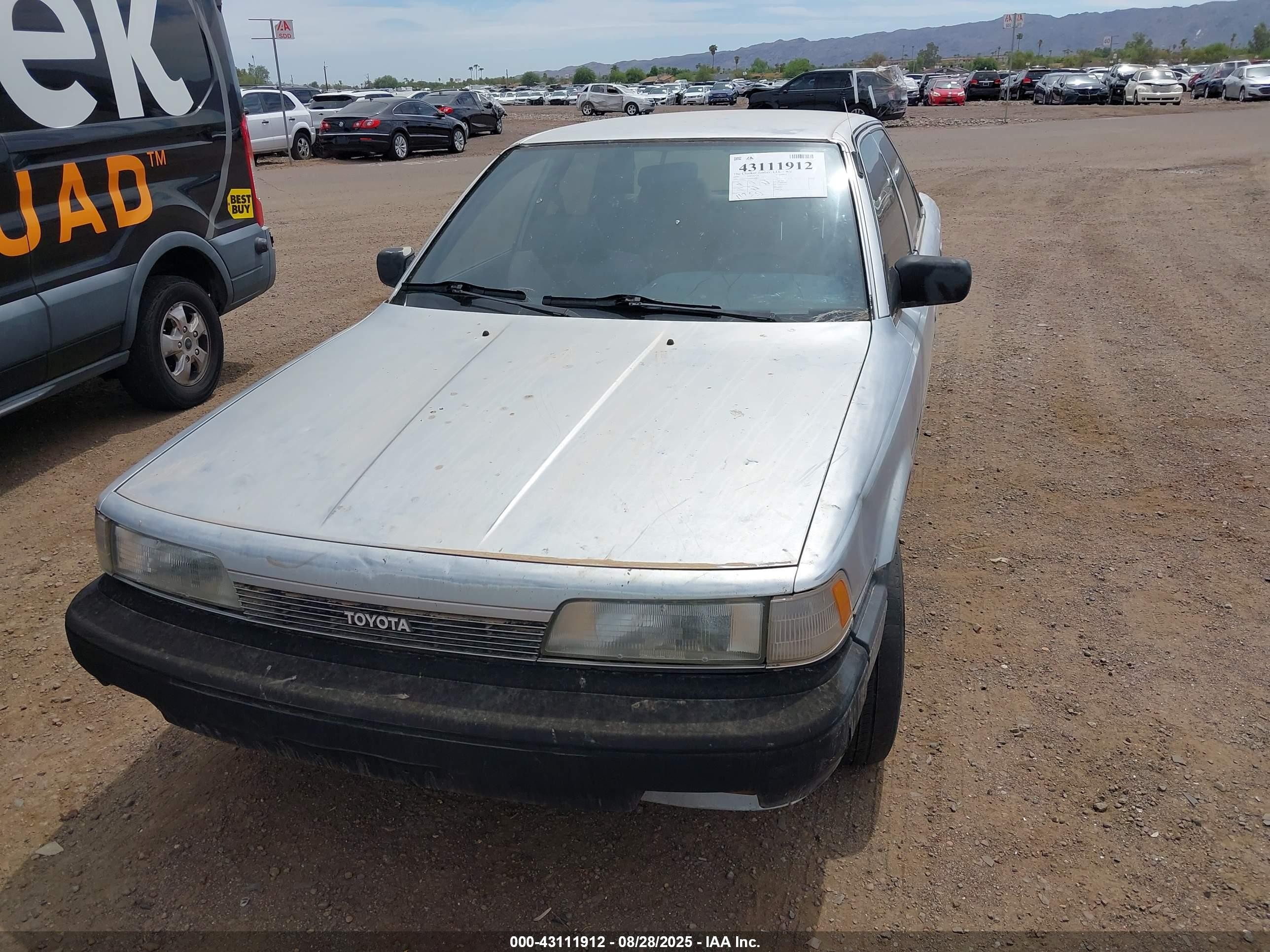 1987 Toyota Camry Dlx Silver vin: JT2SV21E2H3074586