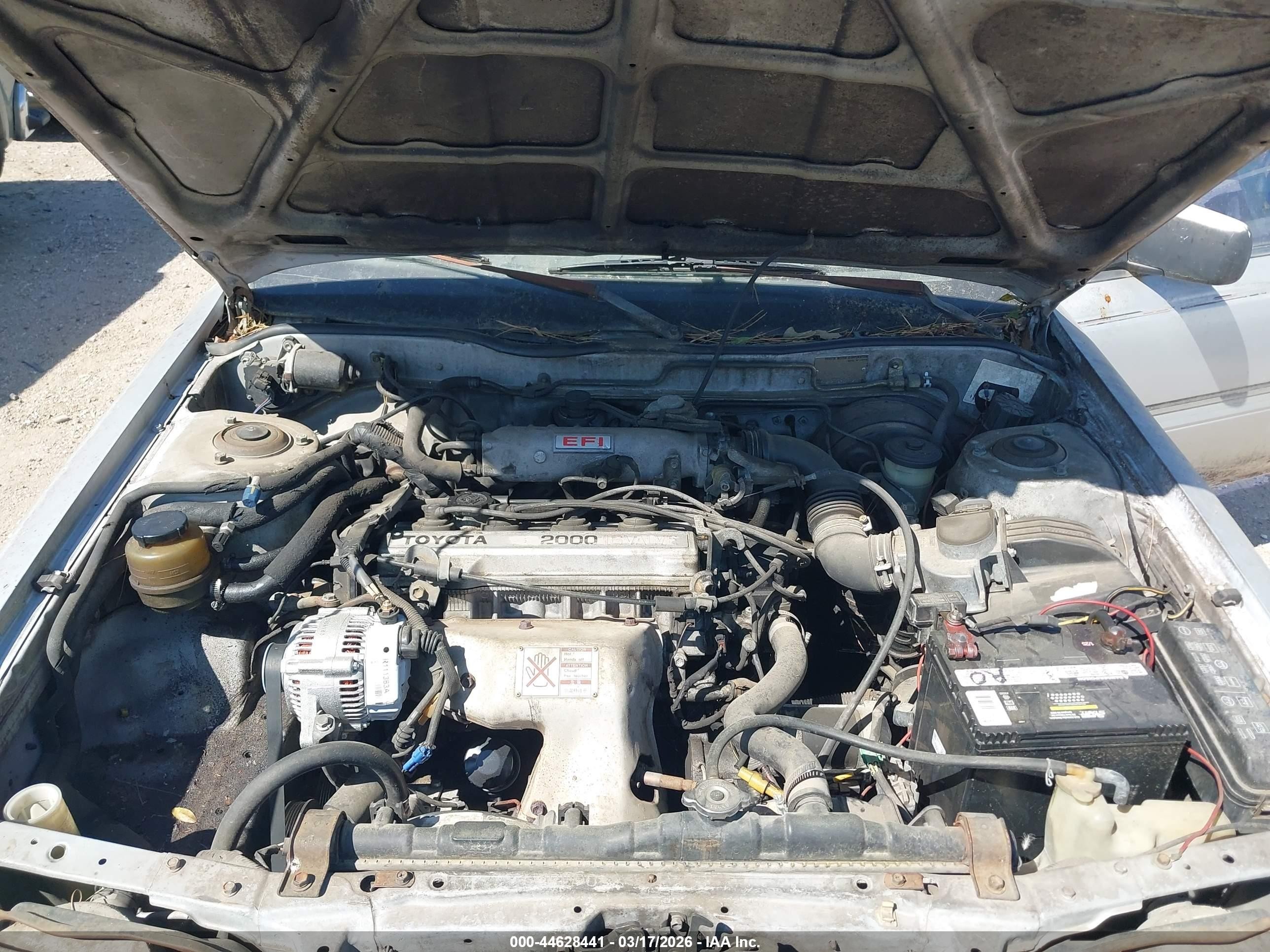 1988 Toyota Camry Dlx Gray vin: JT2SV21E9J3261037