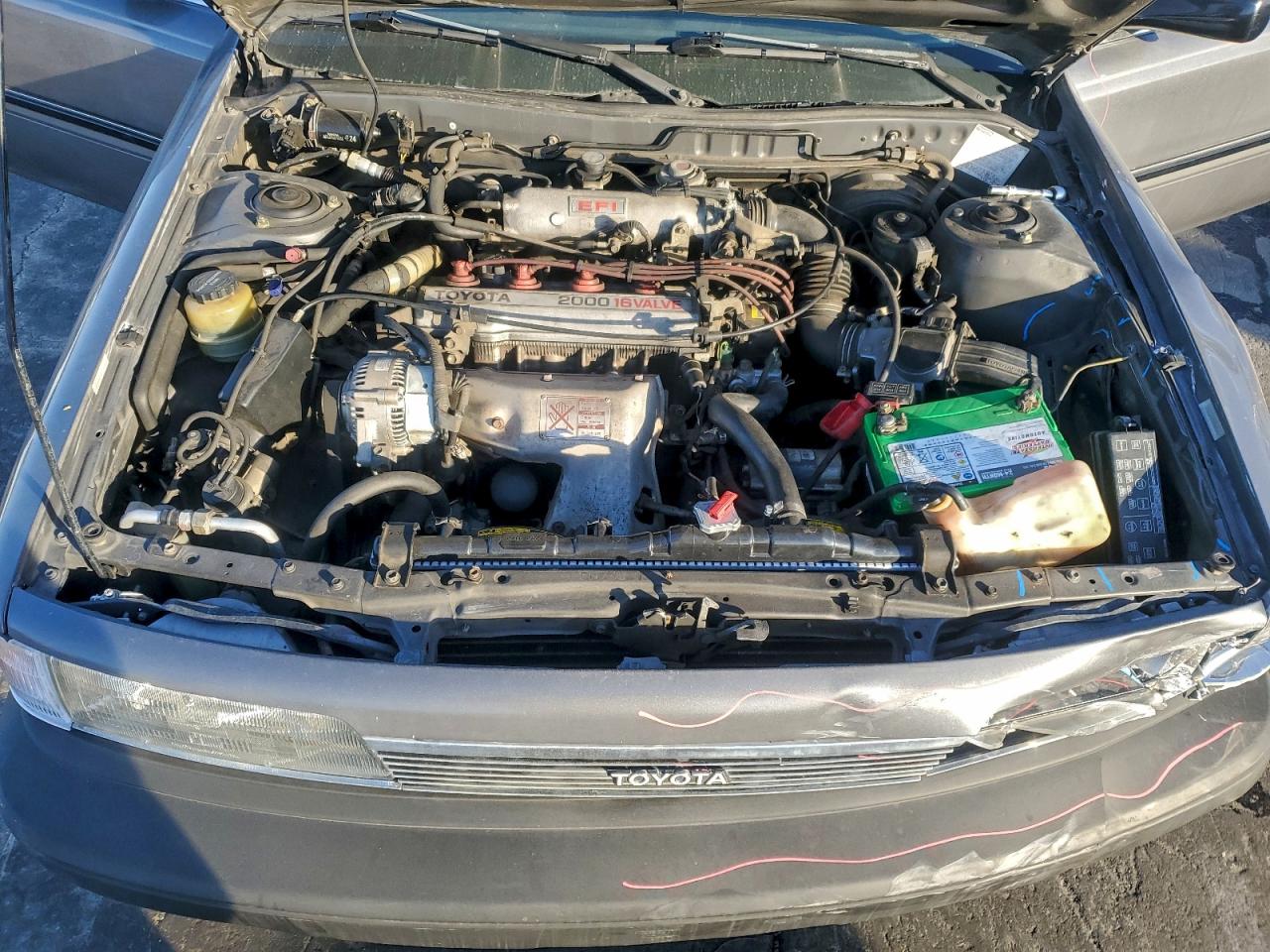1989 Toyota Camry Dlx Серый vin: JT2SV21E9K3396312