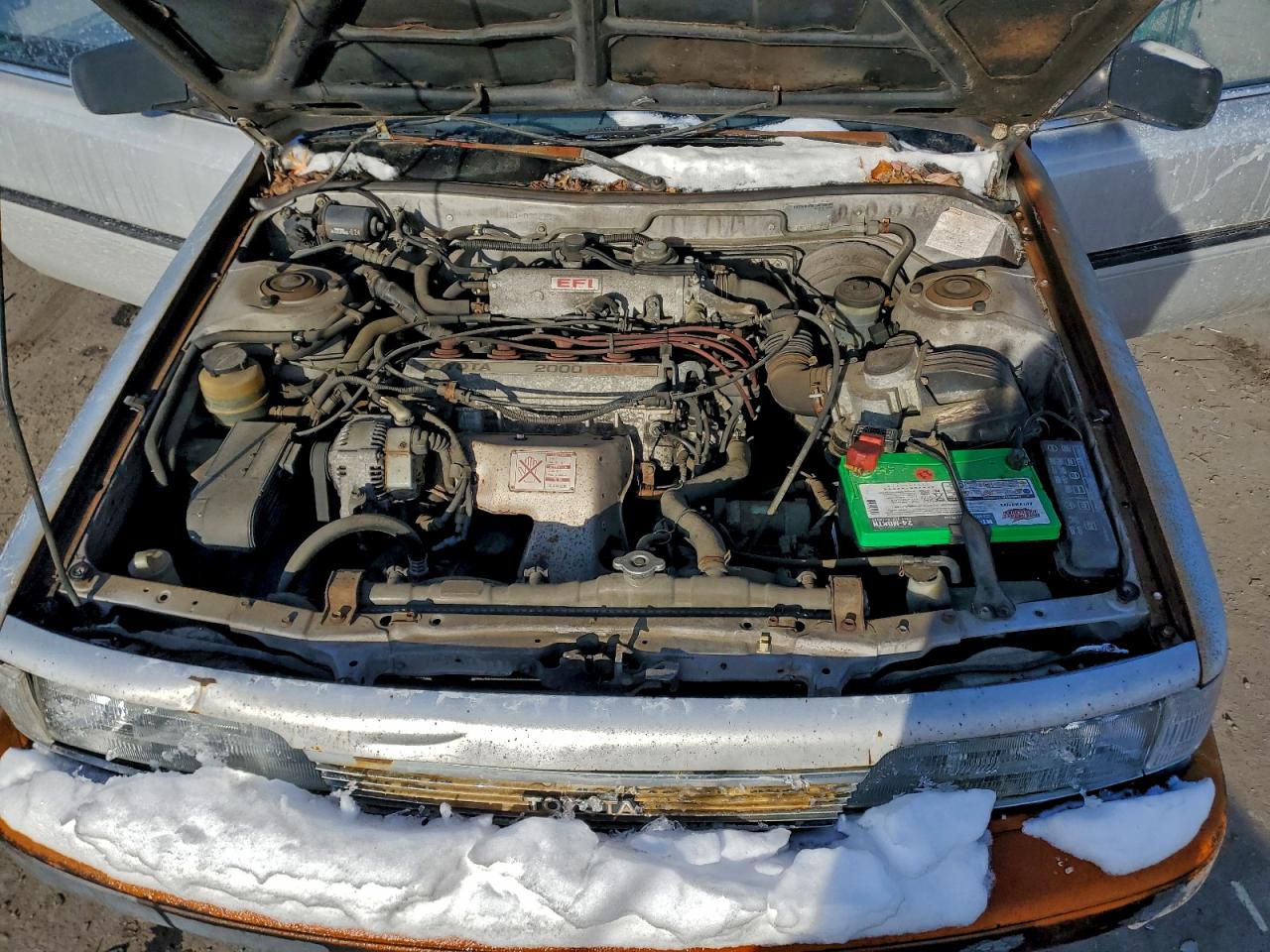 1988 Toyota Camry Dlx Silver vin: JT2SV21W4J0236816