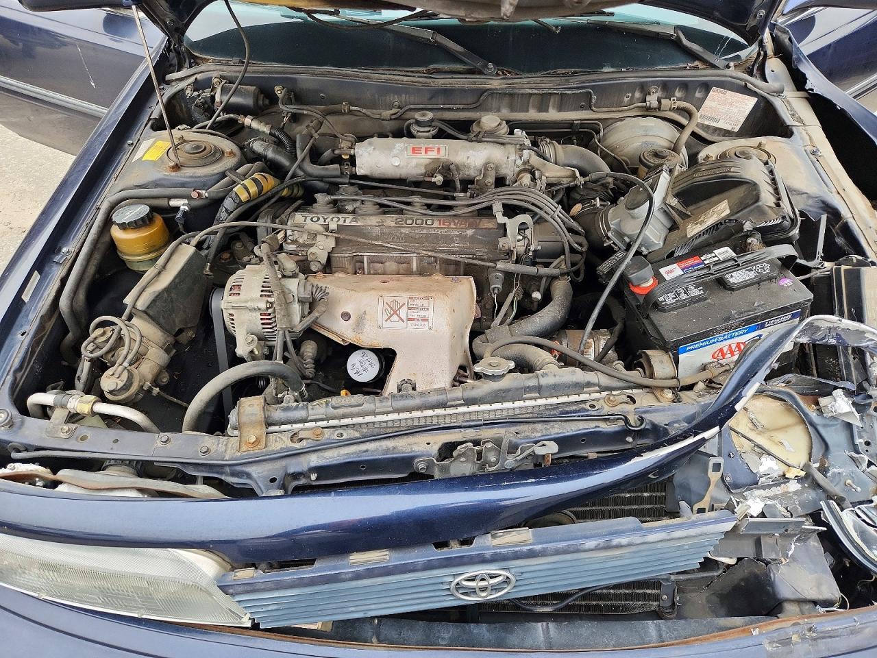 1991 Toyota Camry Le Синий vin: JT2SV22E0M3461047
