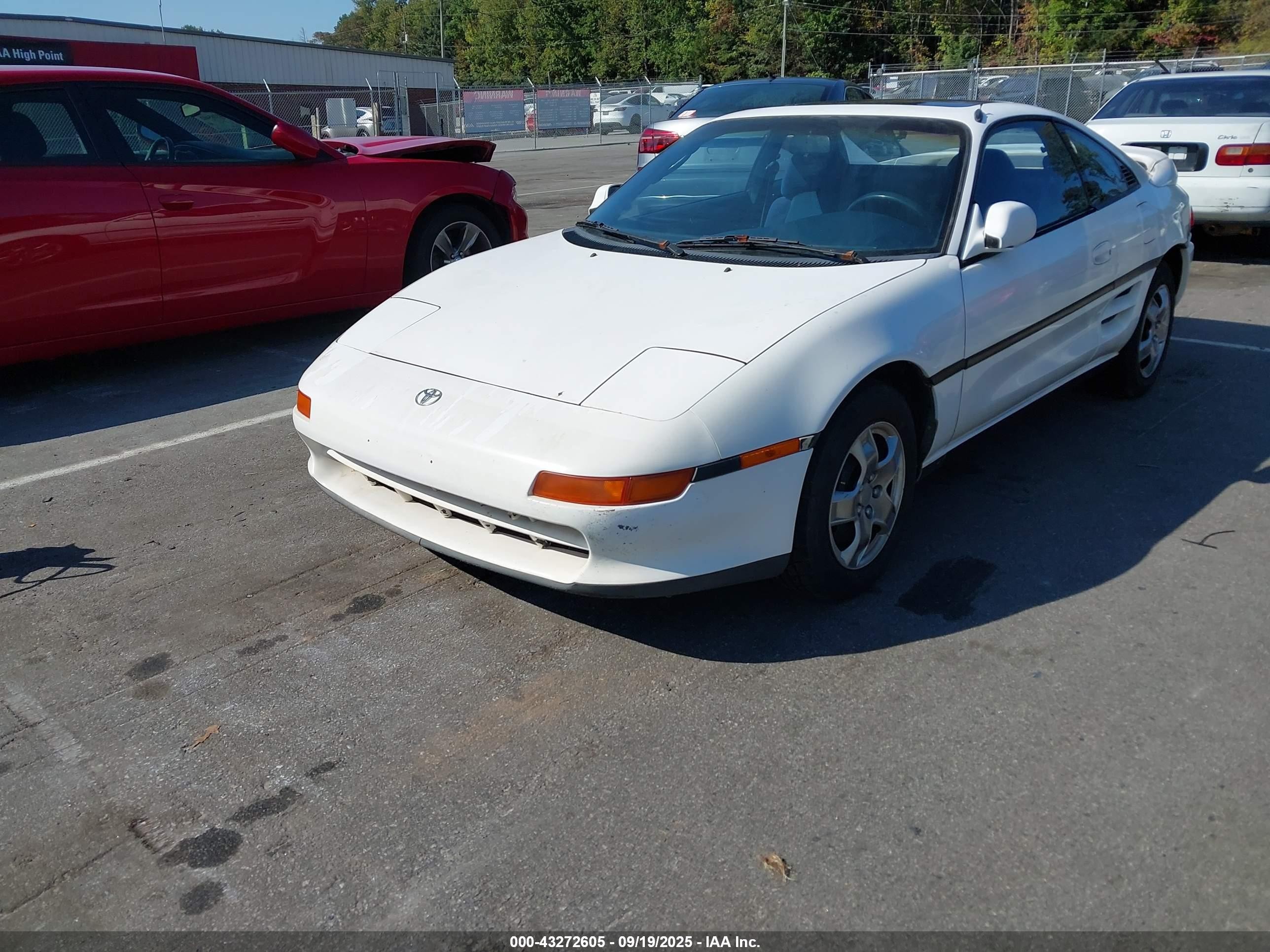 1992 Toyota Mr2   White vin: JT2SW21M1N0017409