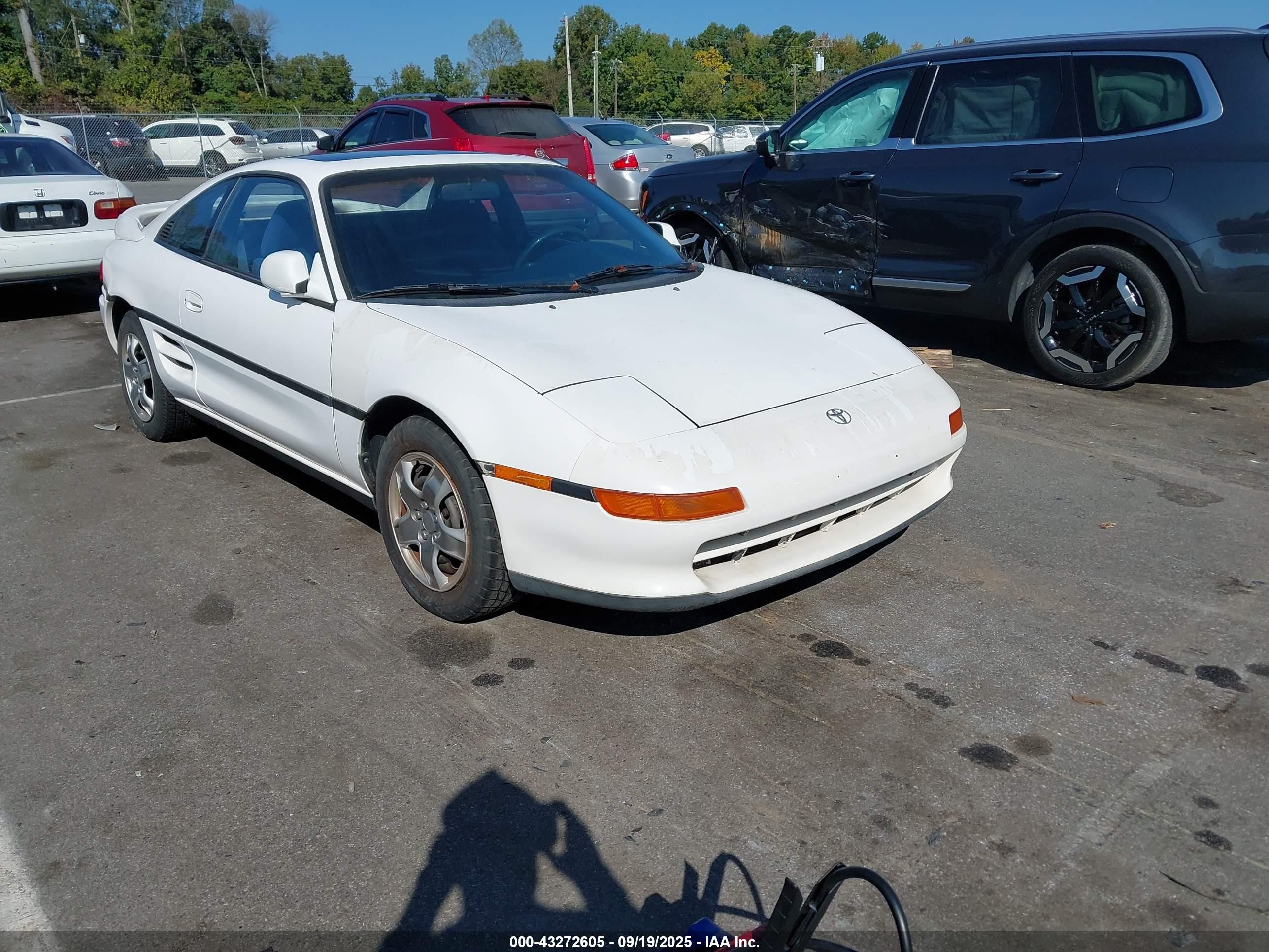 1992 Toyota Mr2   White vin: JT2SW21M1N0017409