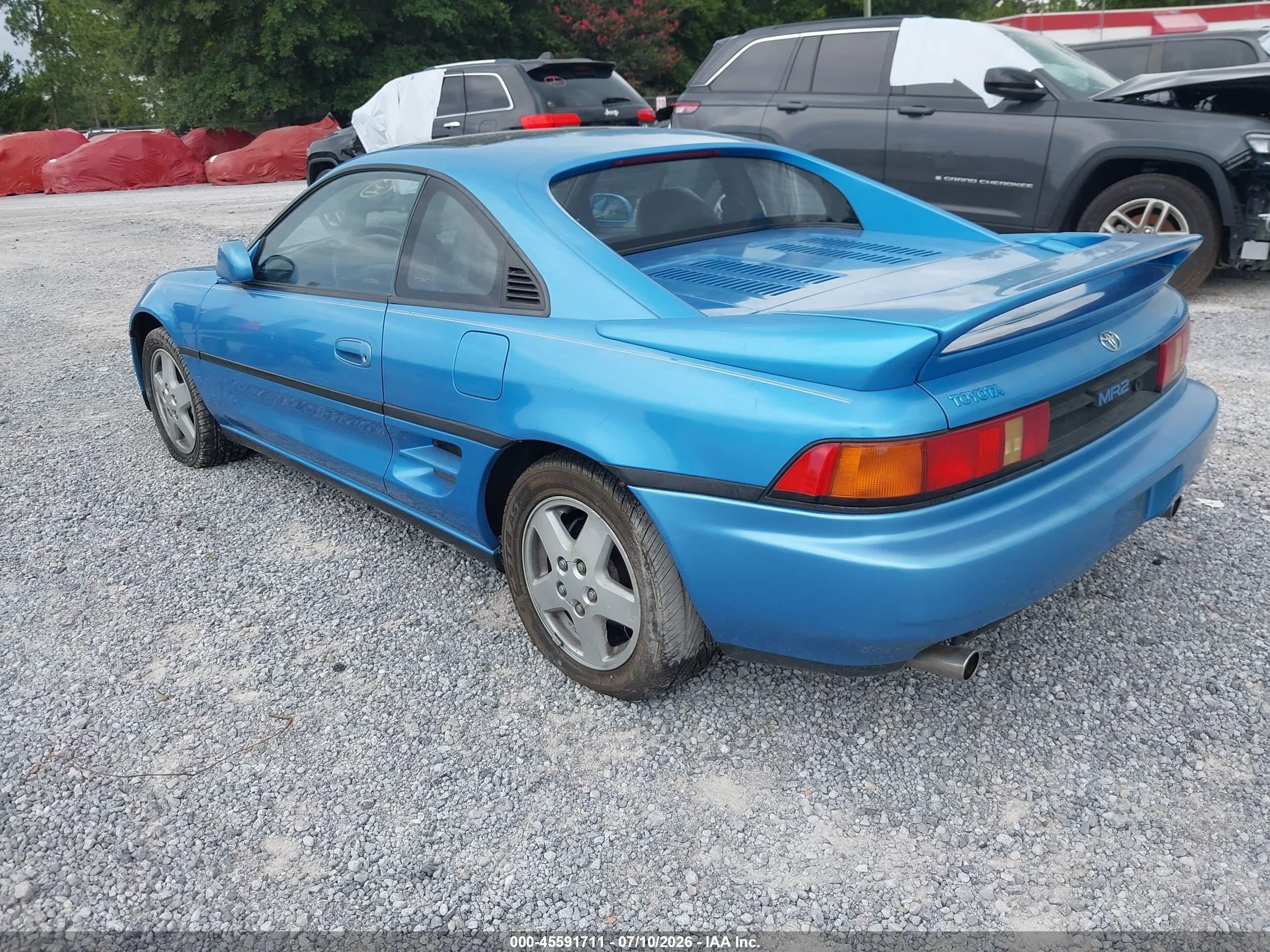 1993 Toyota Mr2   Blue vin: JT2SW21M2P0018653