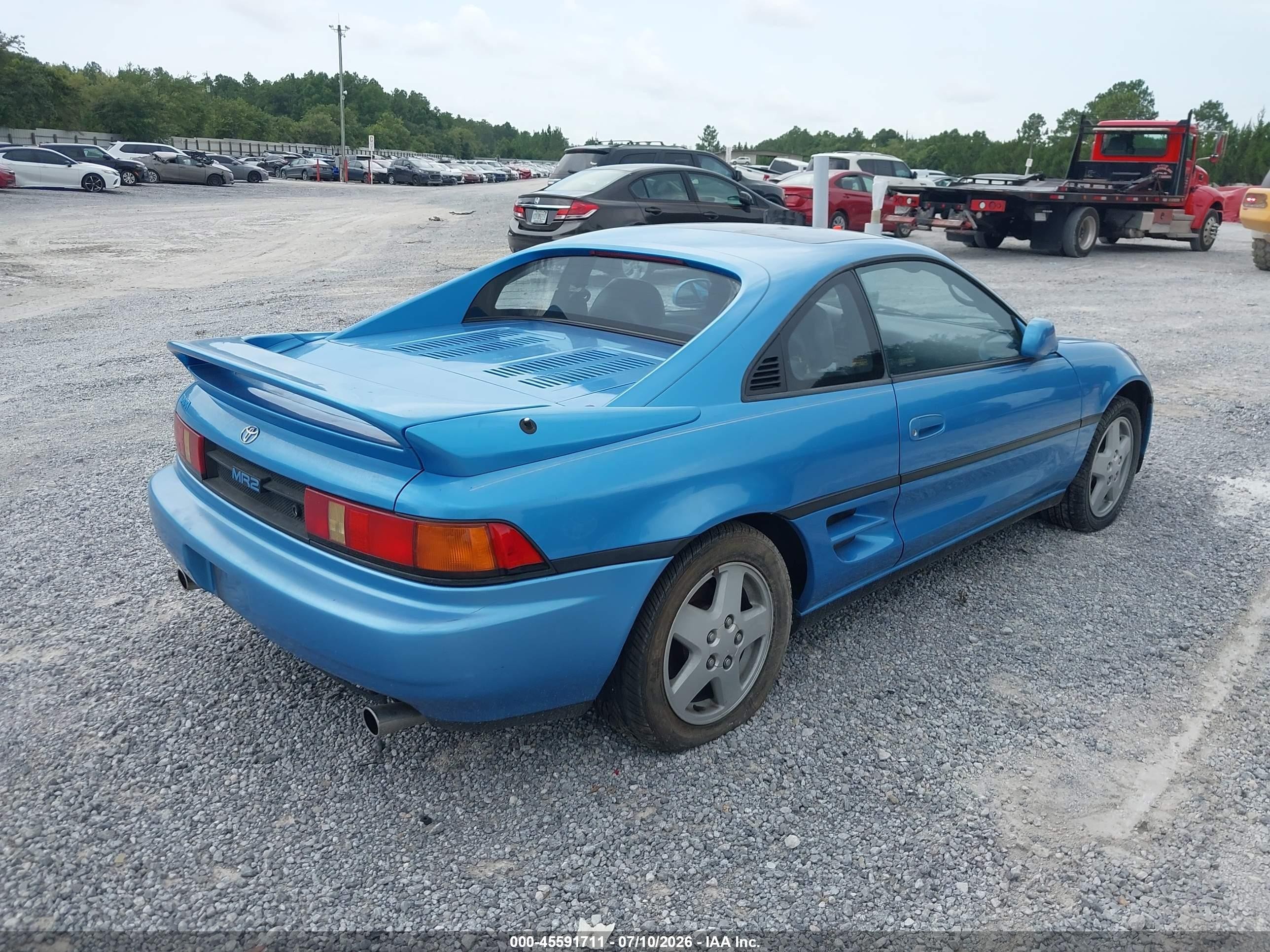 1993 Toyota Mr2   Blue vin: JT2SW21M2P0018653