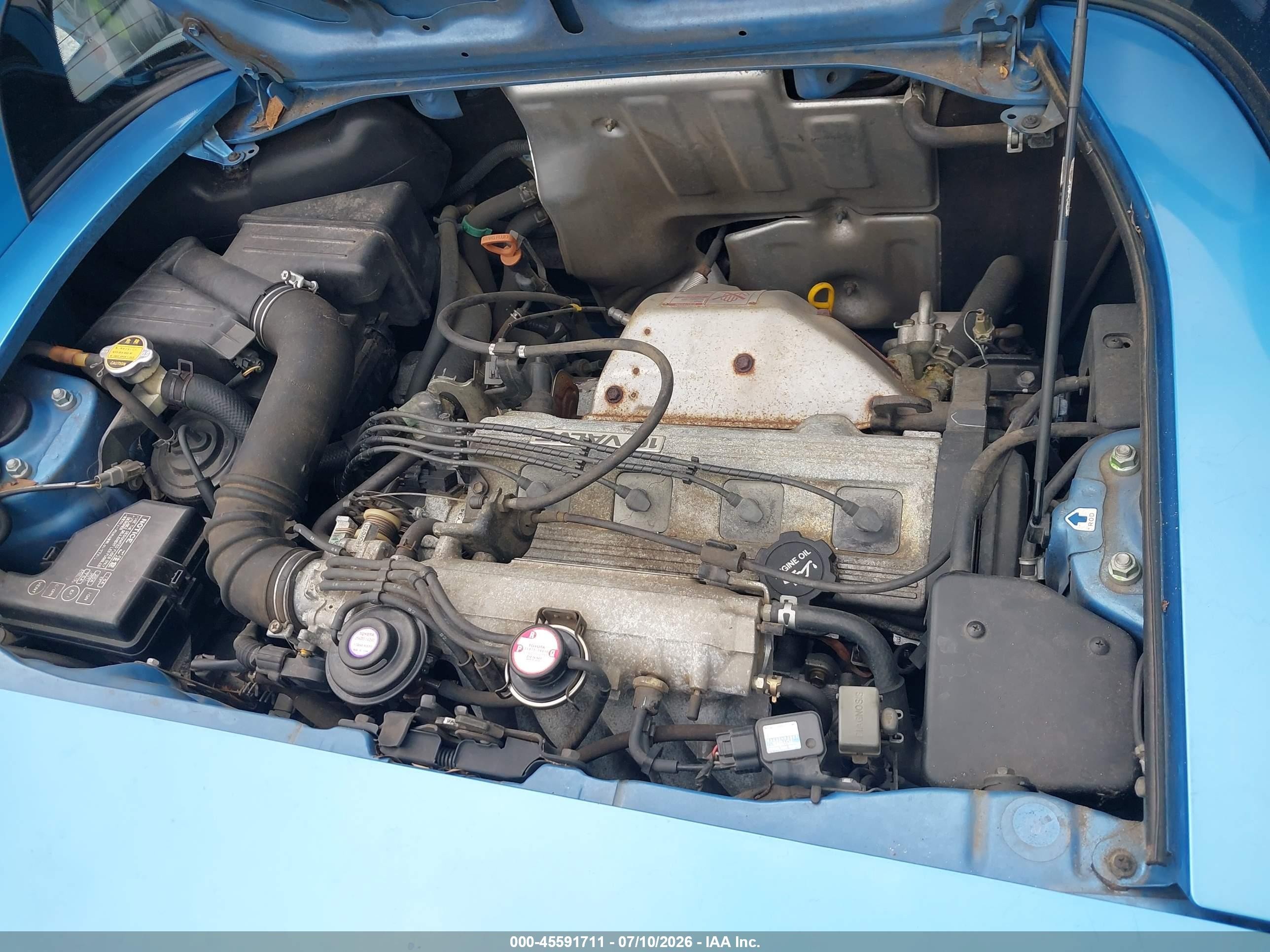 1993 Toyota Mr2   Blue vin: JT2SW21M2P0018653