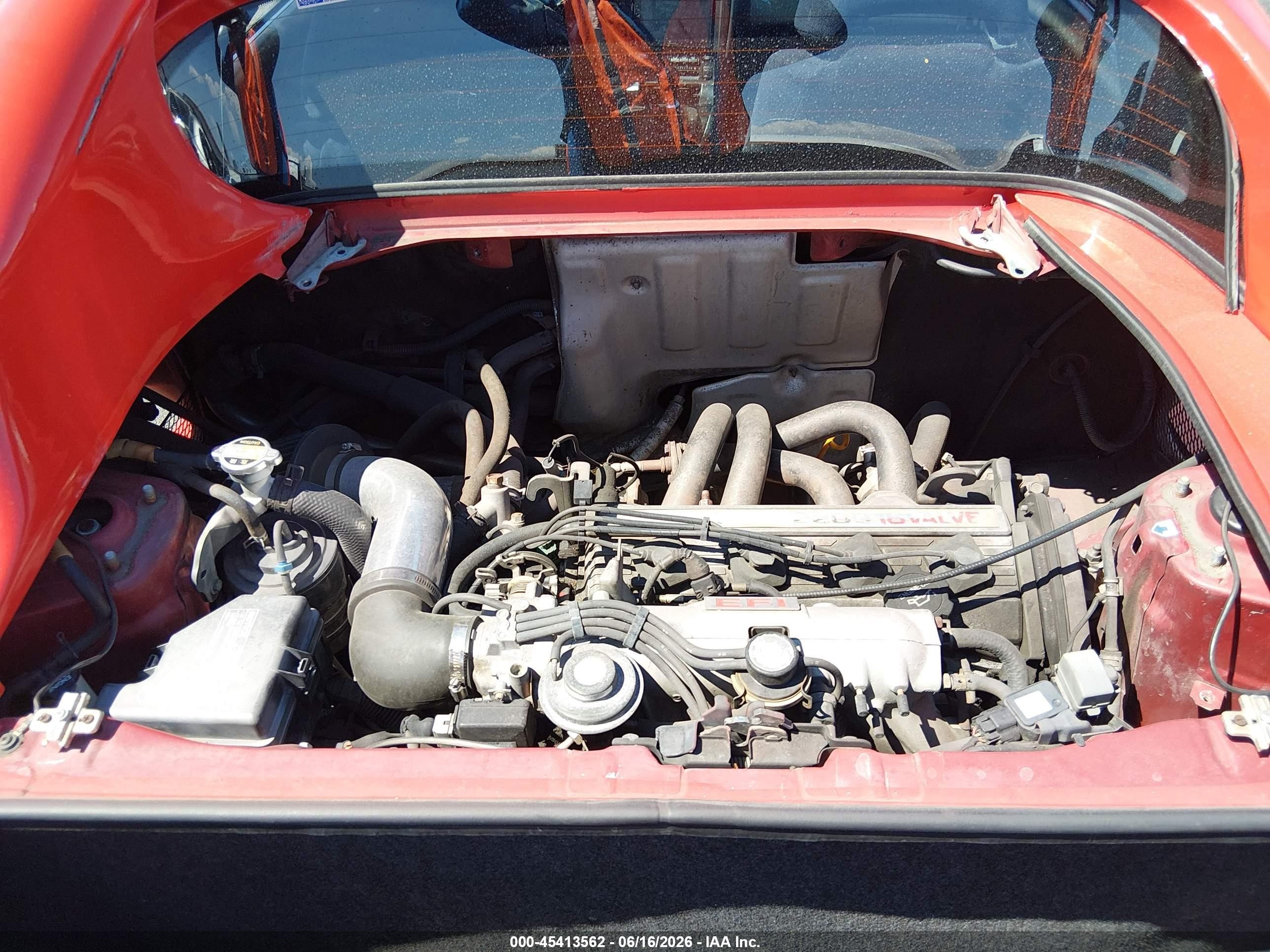 1992 Toyota Mr2   Red vin: JT2SW21M3N0015869