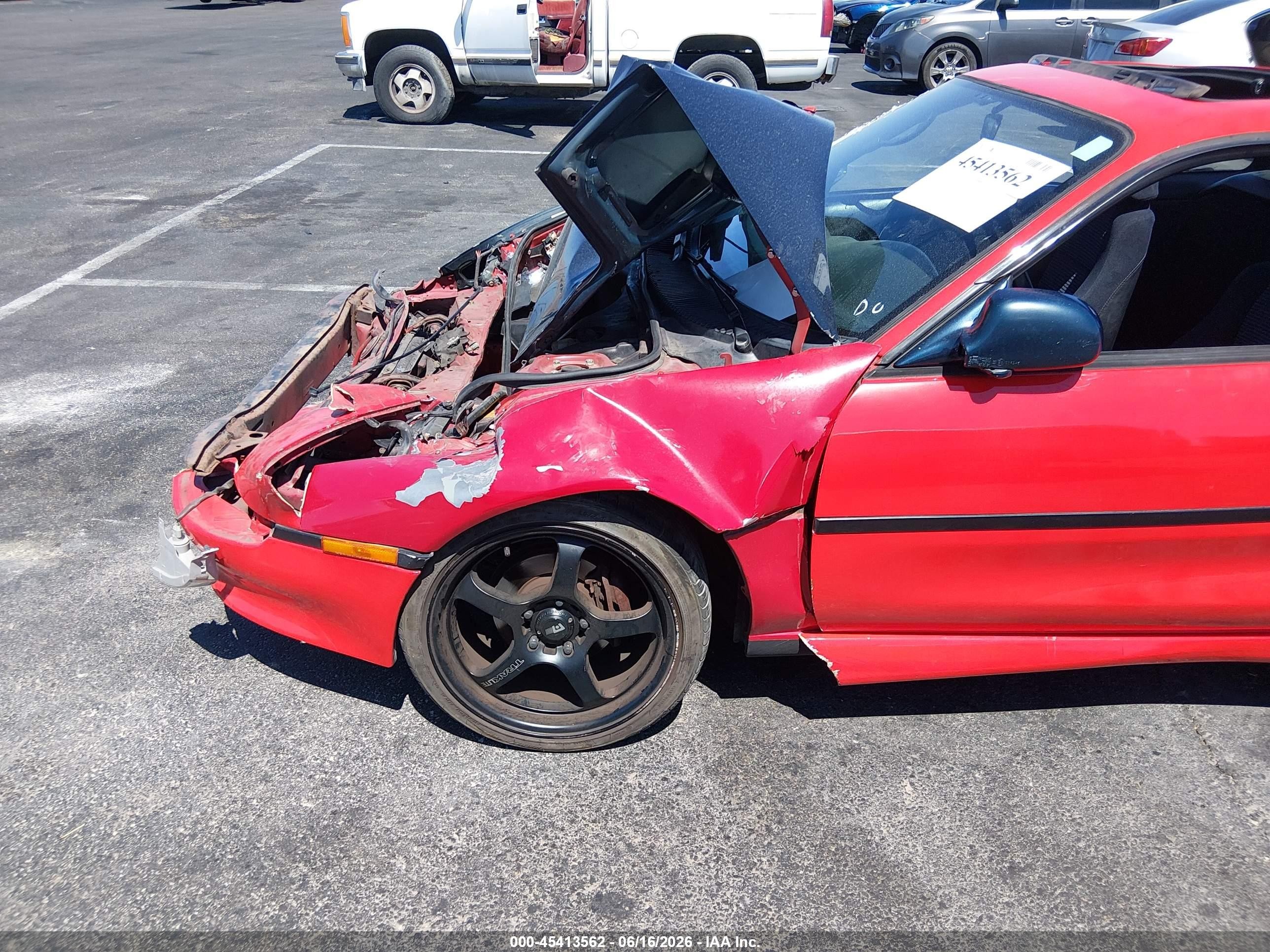 1992 Toyota Mr2   Red vin: JT2SW21M3N0015869