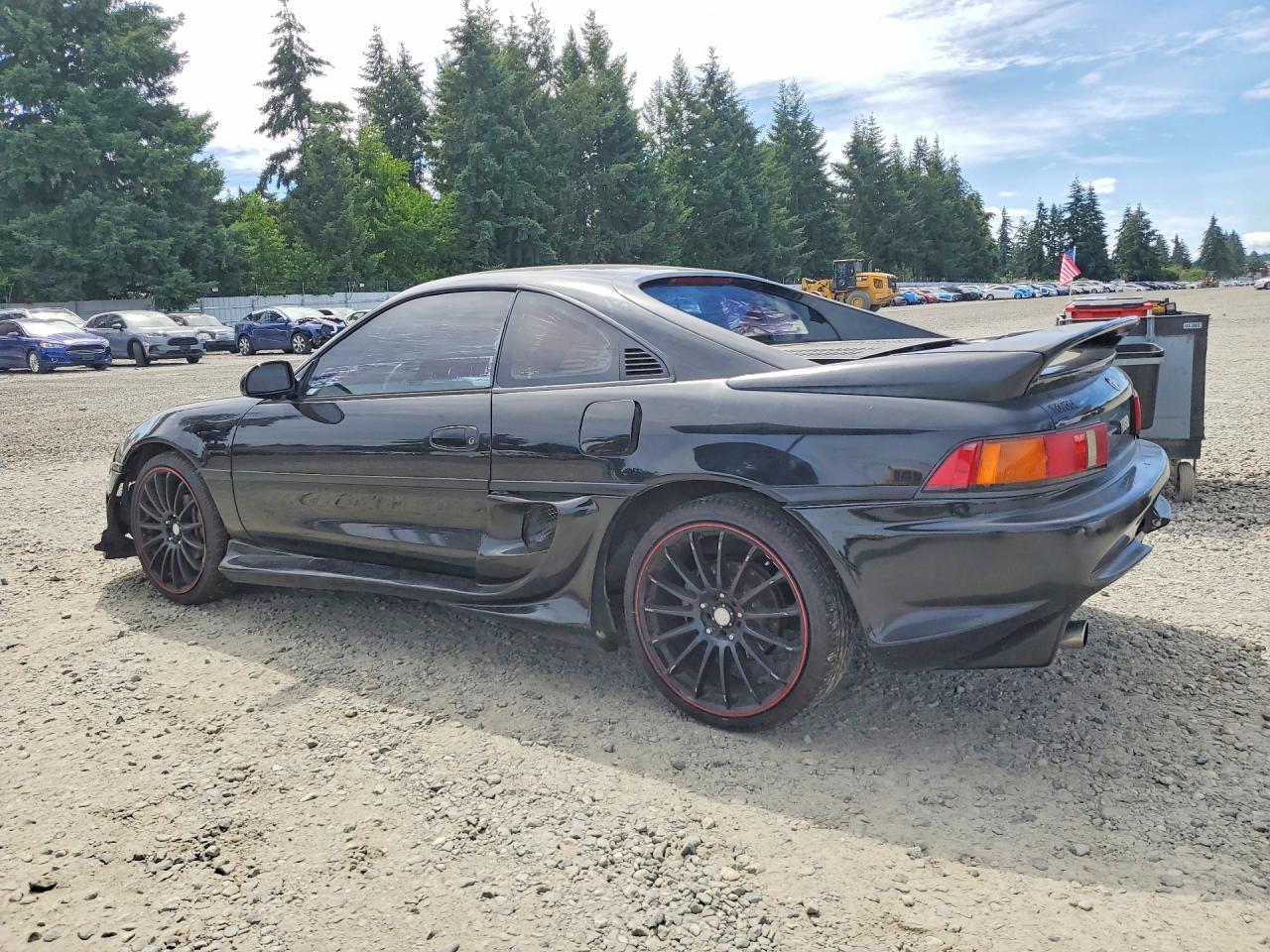 1991 Toyota Mr2 Base Black vin: JT2SW21M4M0000683