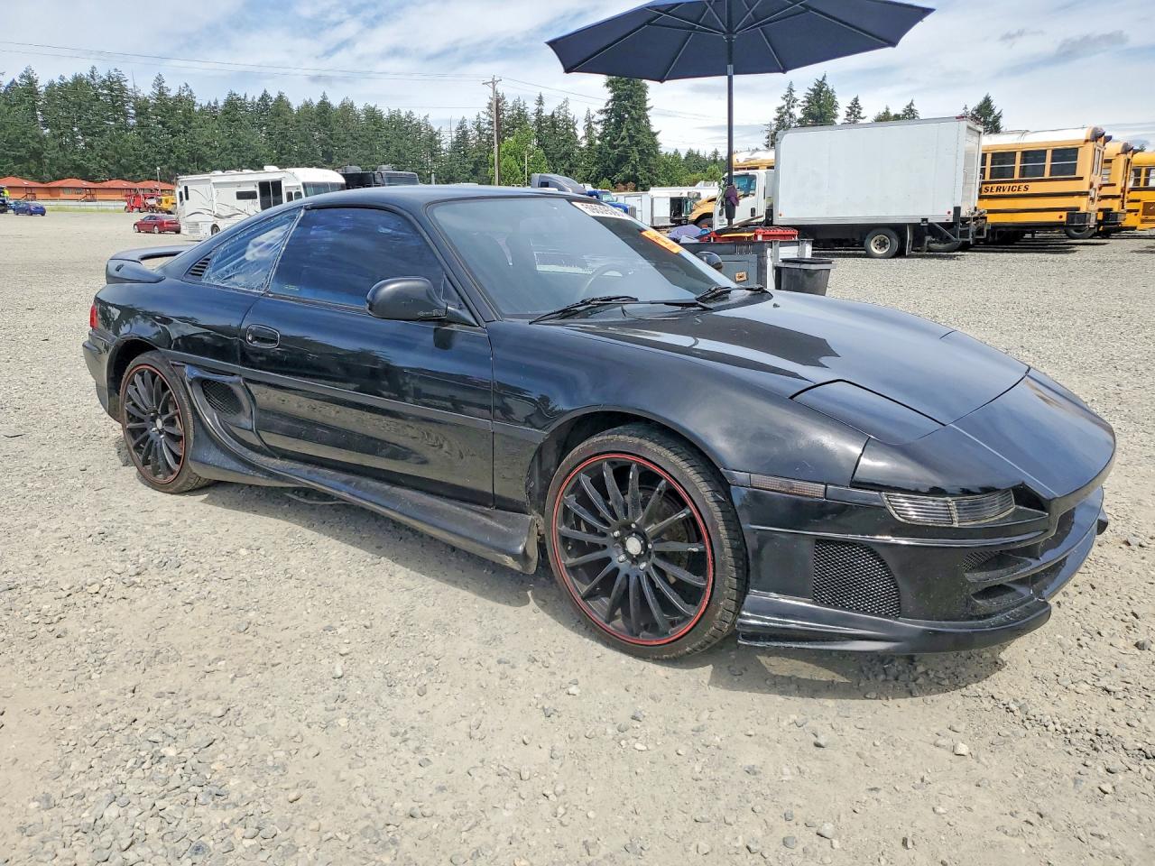1991 Toyota Mr2 Base Black vin: JT2SW21M4M0000683
