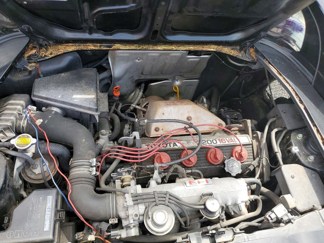 1991 Toyota Mr2 Base Black vin: JT2SW21M4M0000683