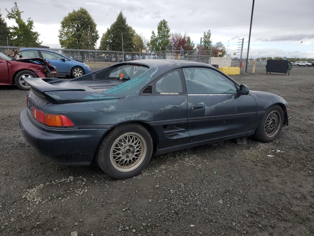 1992 Toyota Mr2 Blue vin: JT2SW21M7N0017303