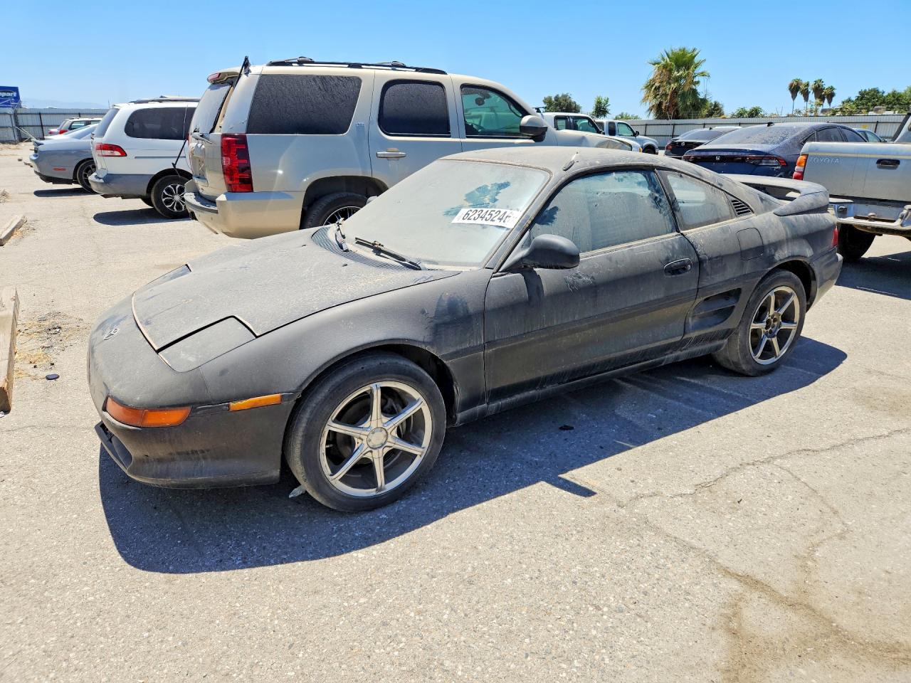 1991 Toyota Mr2 Base Black vin: JT2SW21M9M0002574