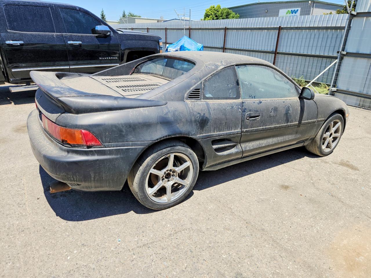 1991 Toyota Mr2 Base Black vin: JT2SW21M9M0002574