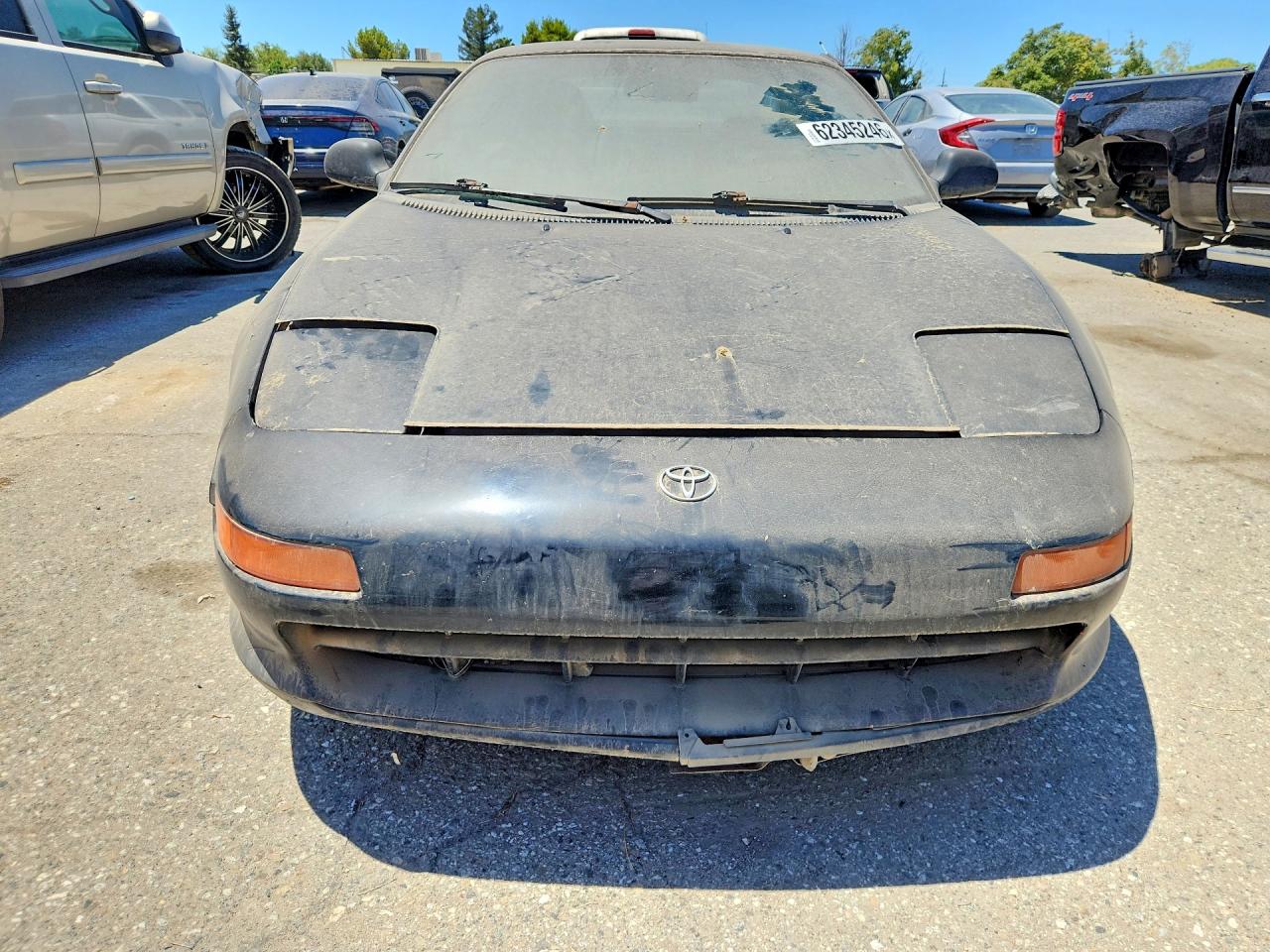 1991 Toyota Mr2 Base Black vin: JT2SW21M9M0002574