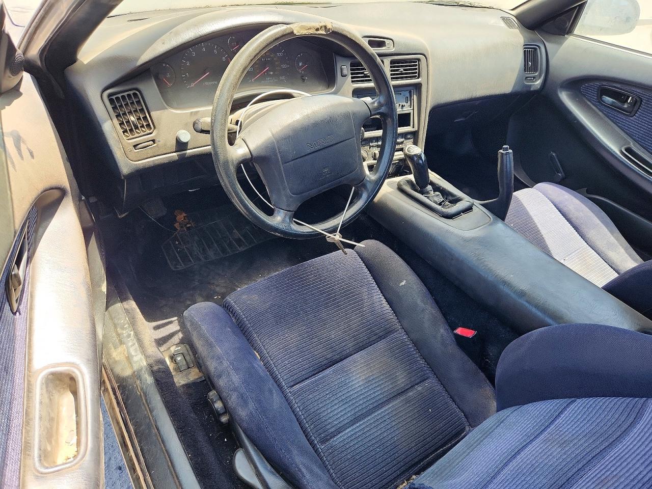 1991 Toyota Mr2 Base Black vin: JT2SW21M9M0002574