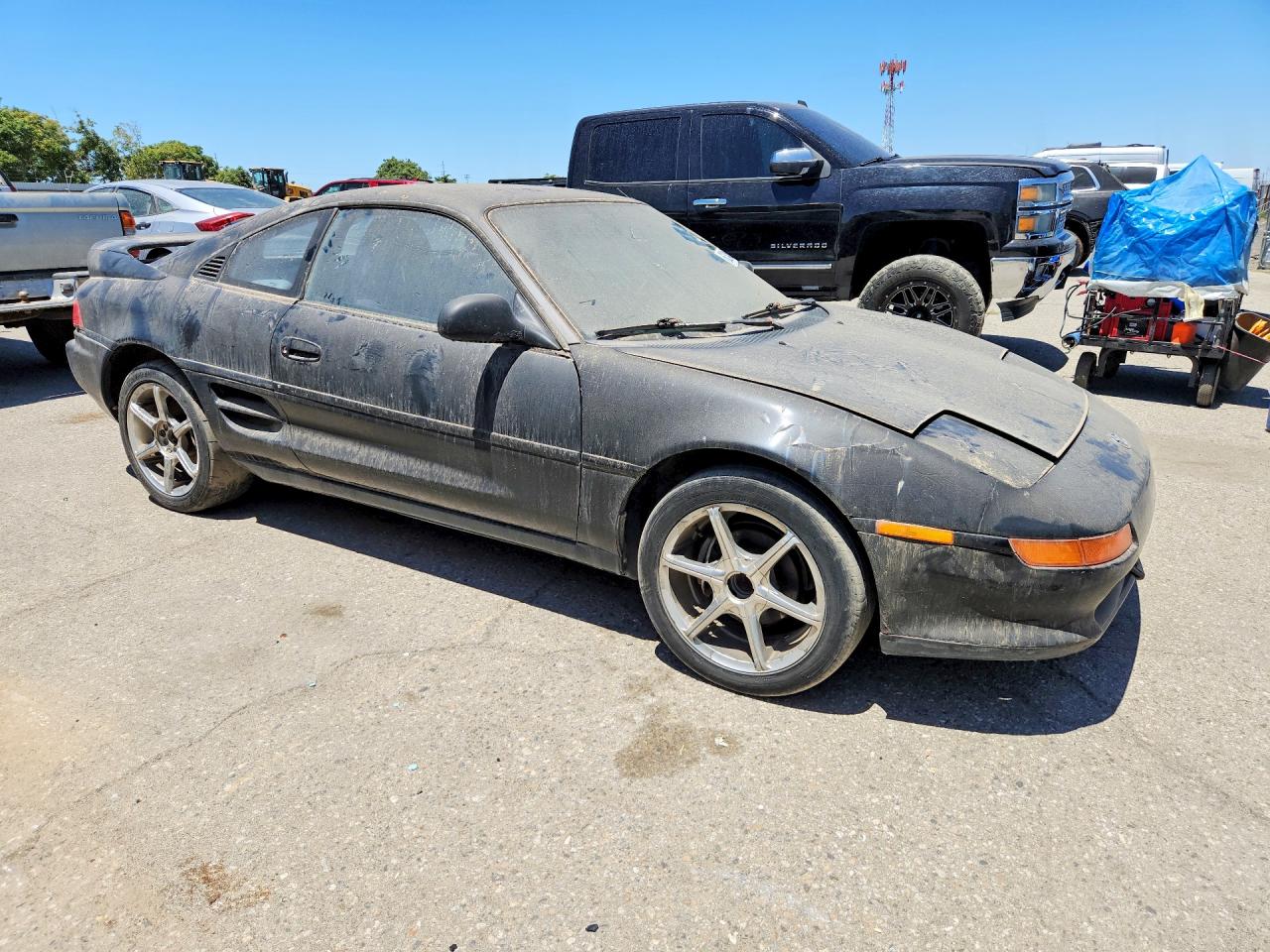1991 Toyota Mr2 Base Black vin: JT2SW21M9M0002574
