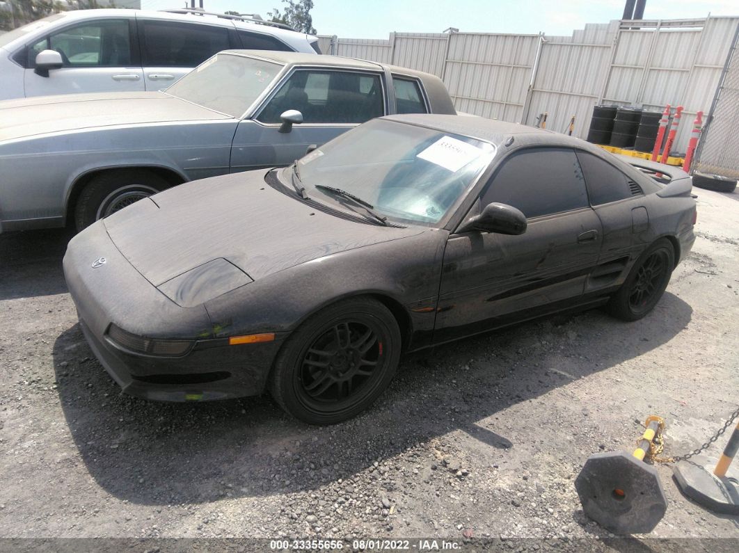1992 Toyota Mr2   Black vin: JT2SW21M9N0016623