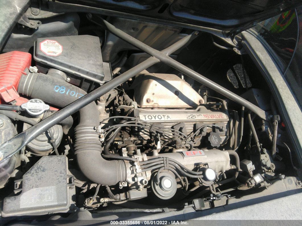 1992 Toyota Mr2   Black vin: JT2SW21M9N0016623