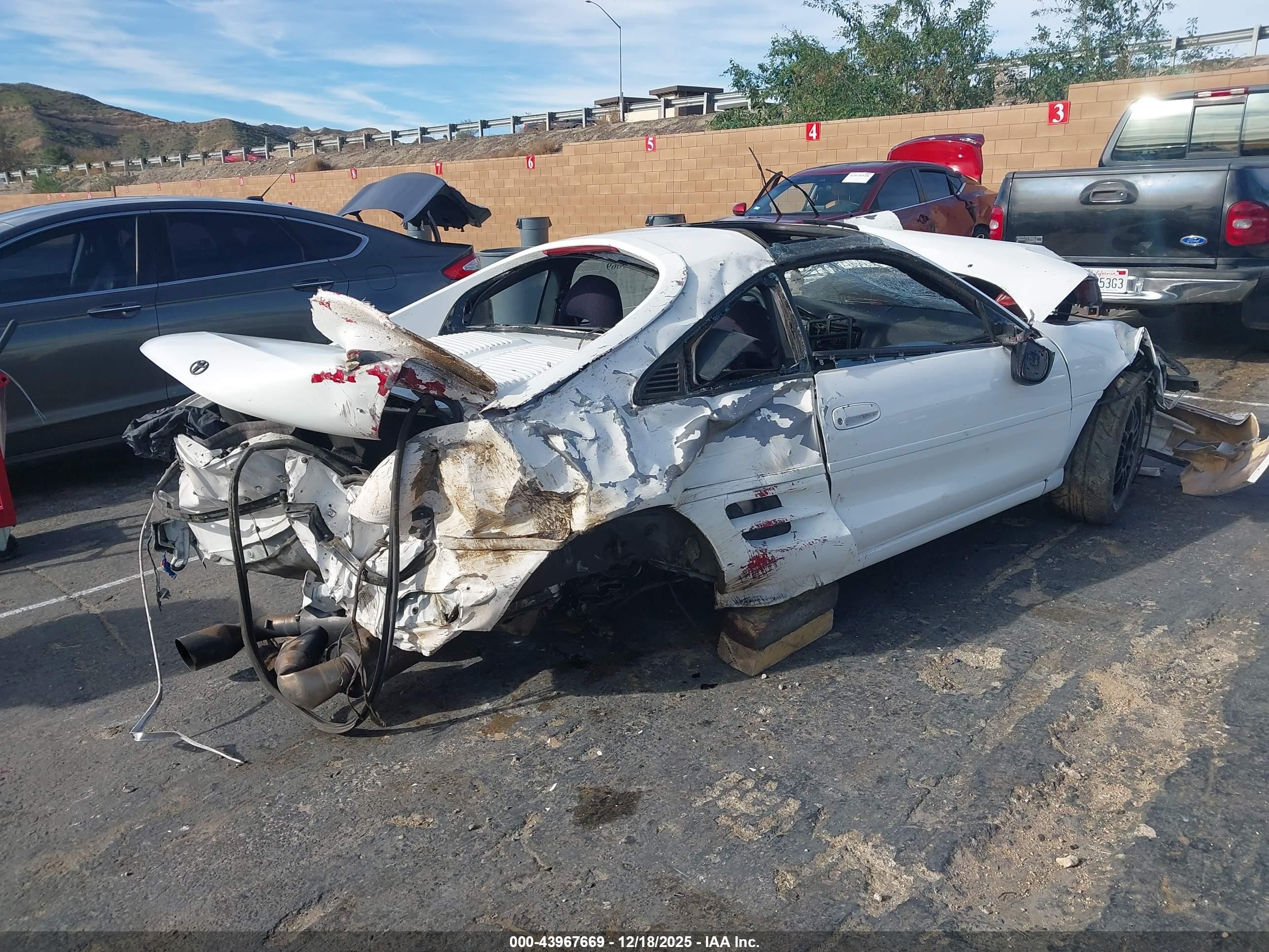 1993 Toyota Mr2 Sport Roof White vin: JT2SW21N0P0021169