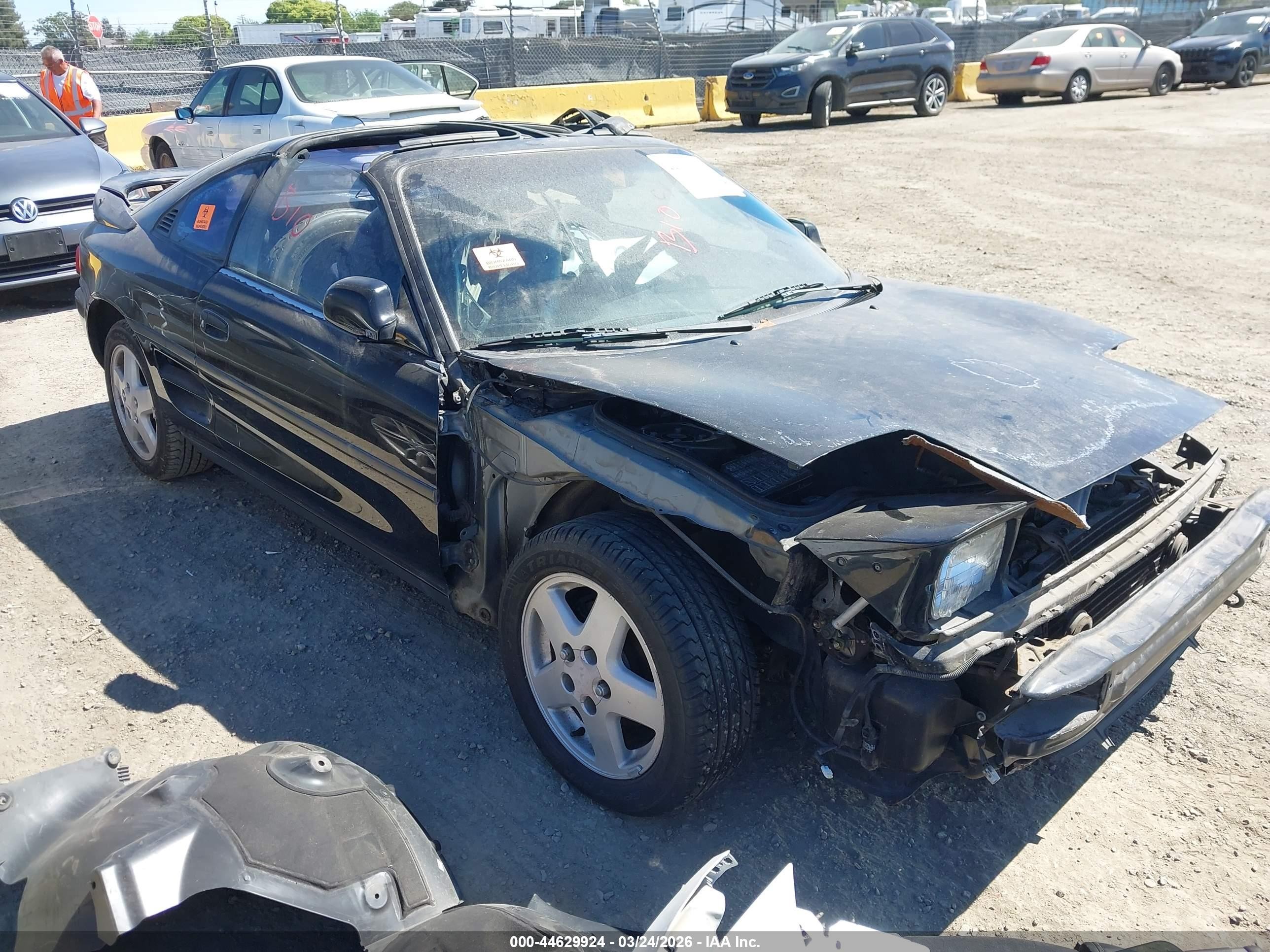 1993 Toyota Mr2 Sport Roof Black vin: JT2SW21N1P0018233