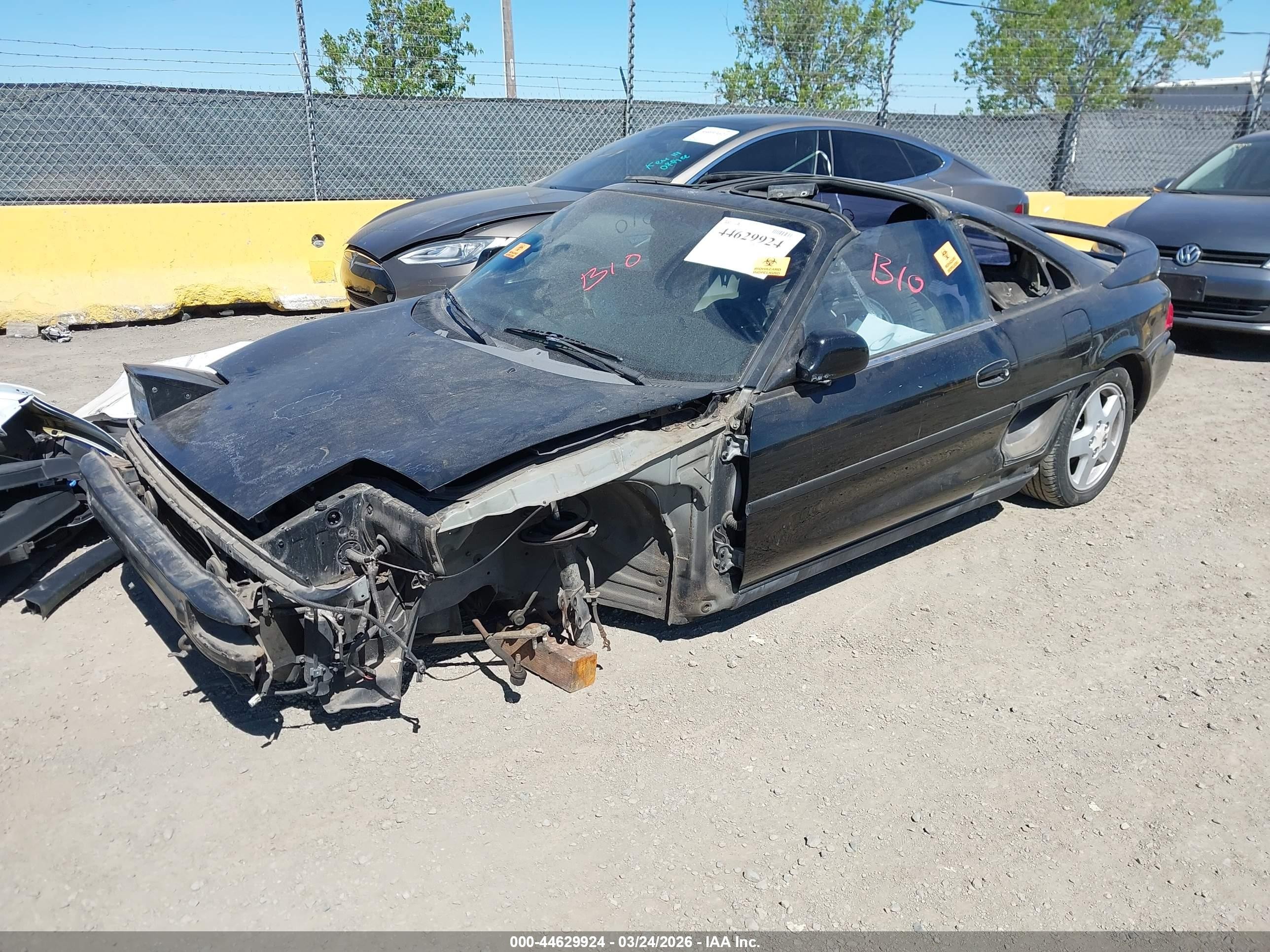 1993 Toyota Mr2 Sport Roof Black vin: JT2SW21N1P0018233