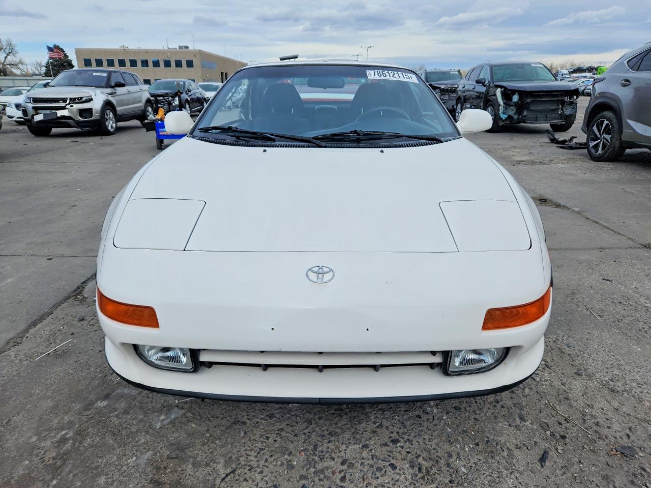 1992 Toyota Mr2 Base White vin: JT2SW21N2N0017122