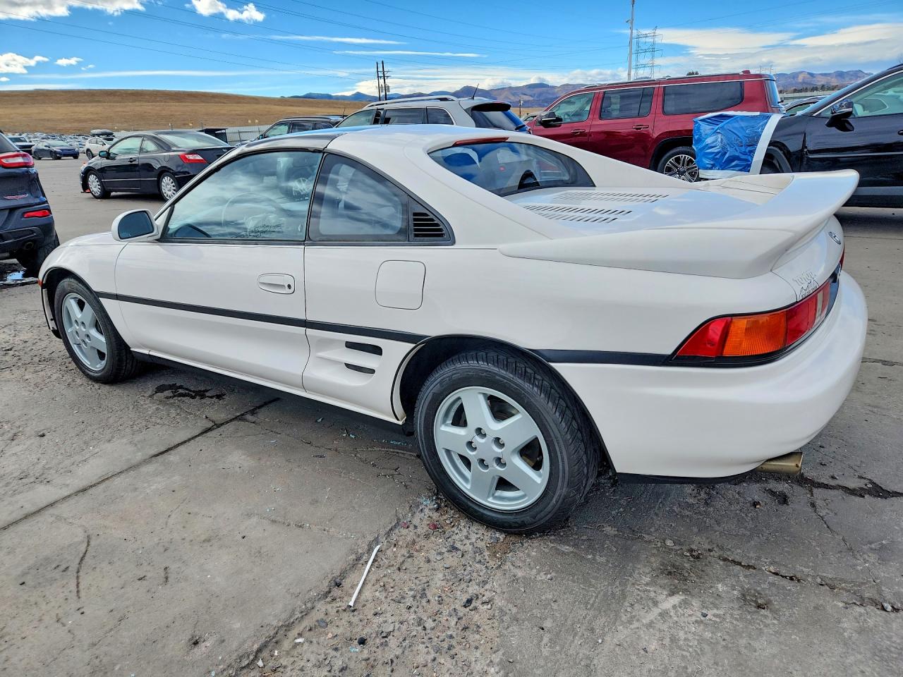 1992 Toyota Mr2 Base White vin: JT2SW21N2N0017122