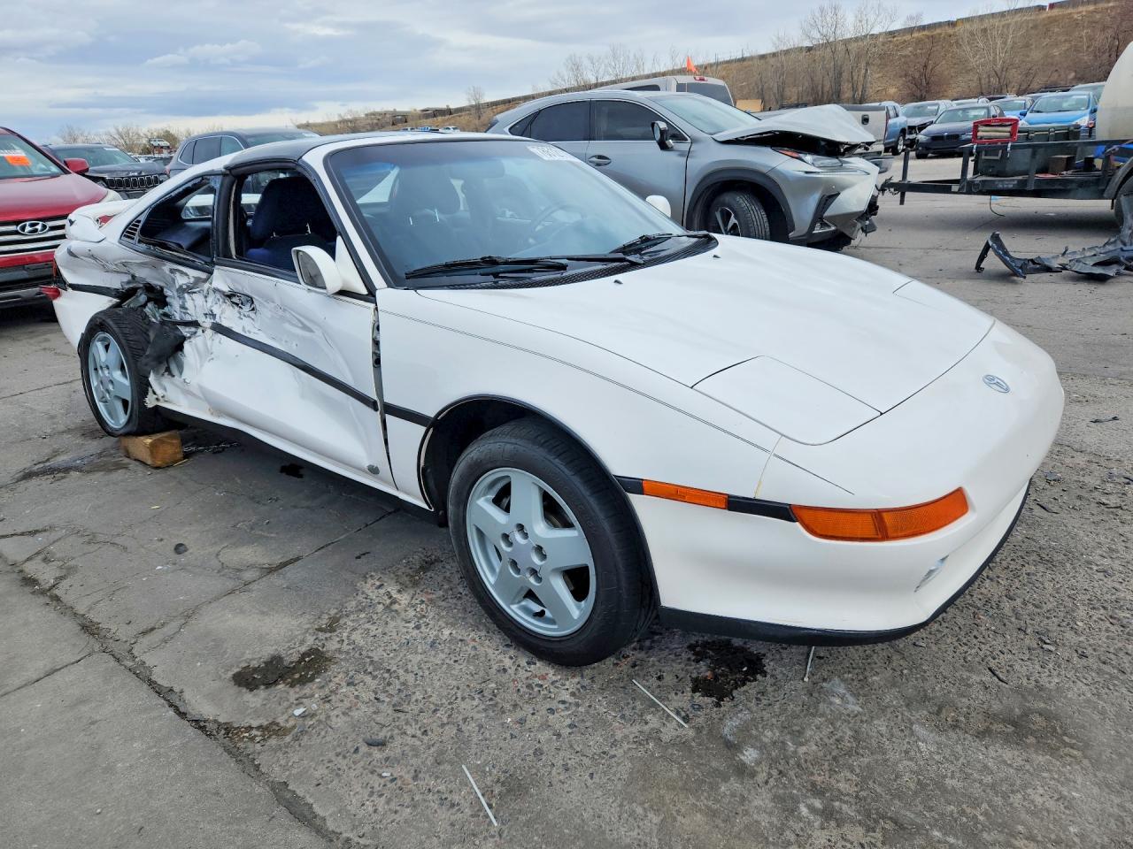 1992 Toyota Mr2 Base White vin: JT2SW21N2N0017122