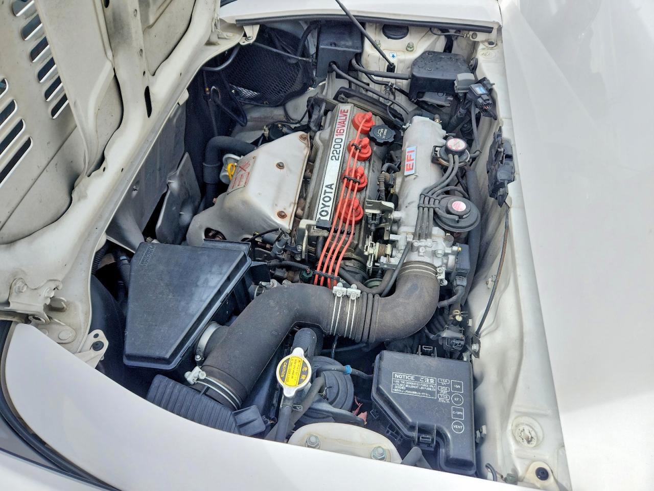 1992 Toyota Mr2 Base White vin: JT2SW21N2N0017122