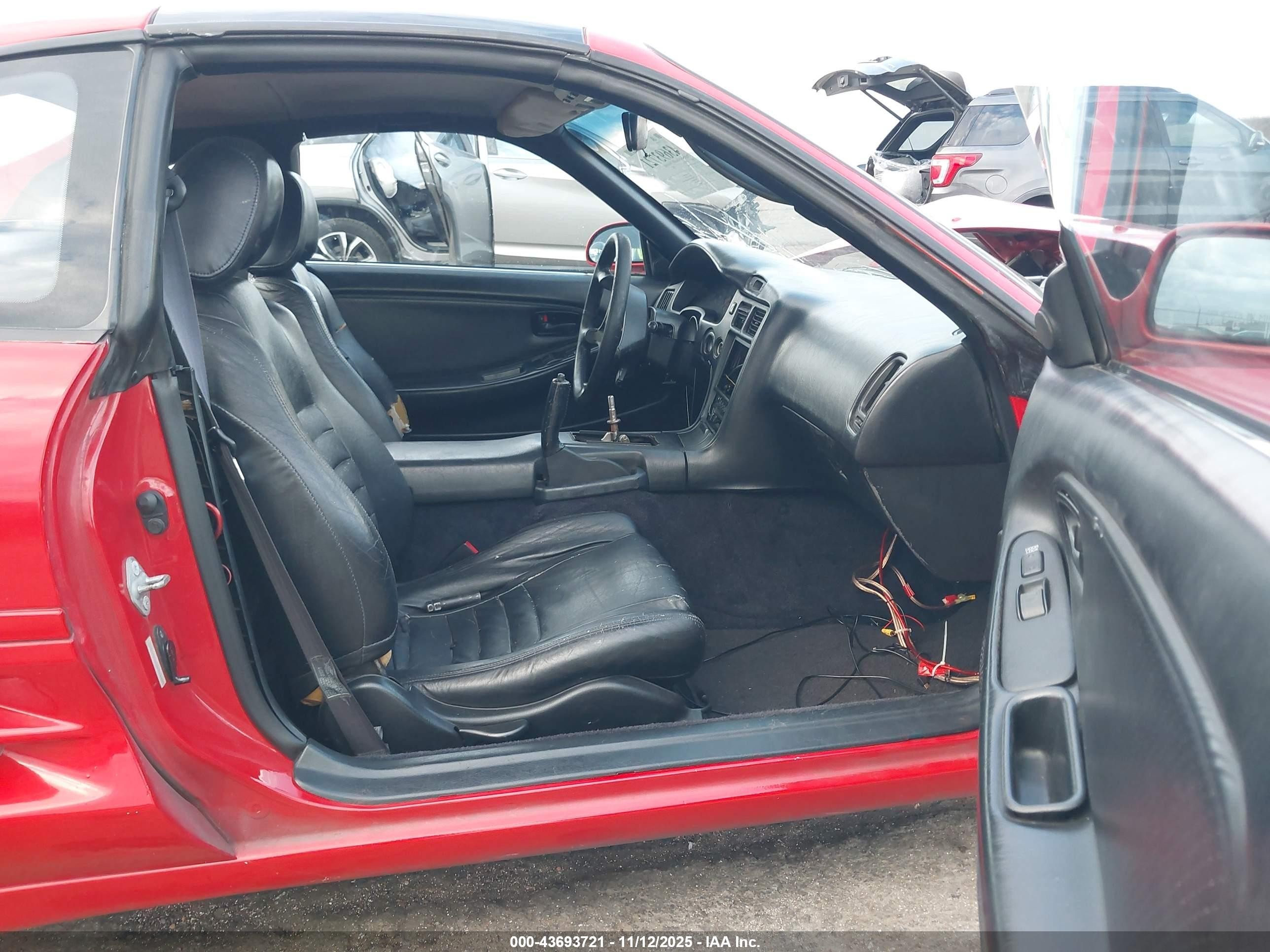 1993 Toyota Mr2 Sport Roof Red vin: JT2SW21N3P0018881