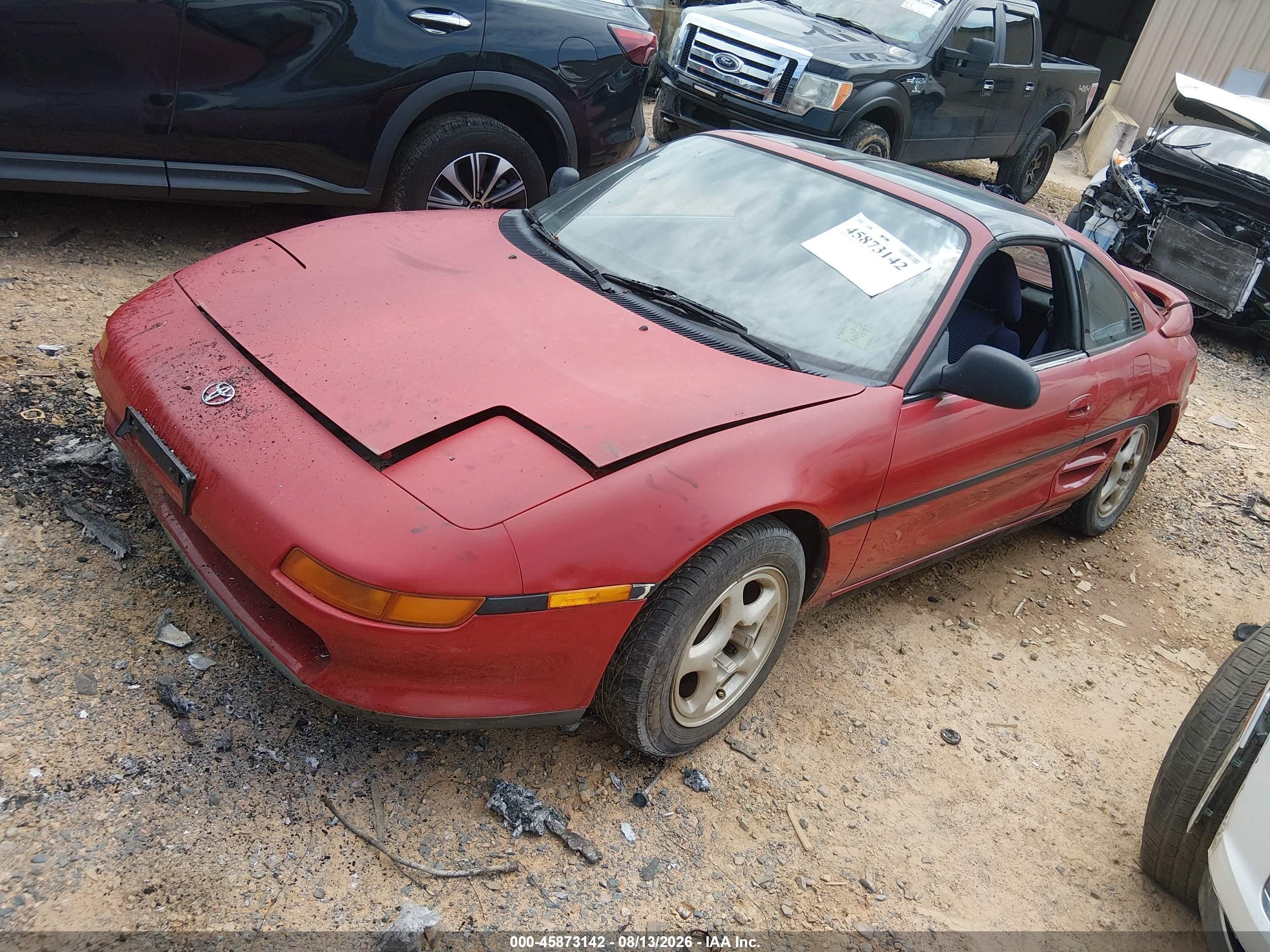 1992 Toyota Mr2 Sport Roof Красный vin: JT2SW21N5N0017406