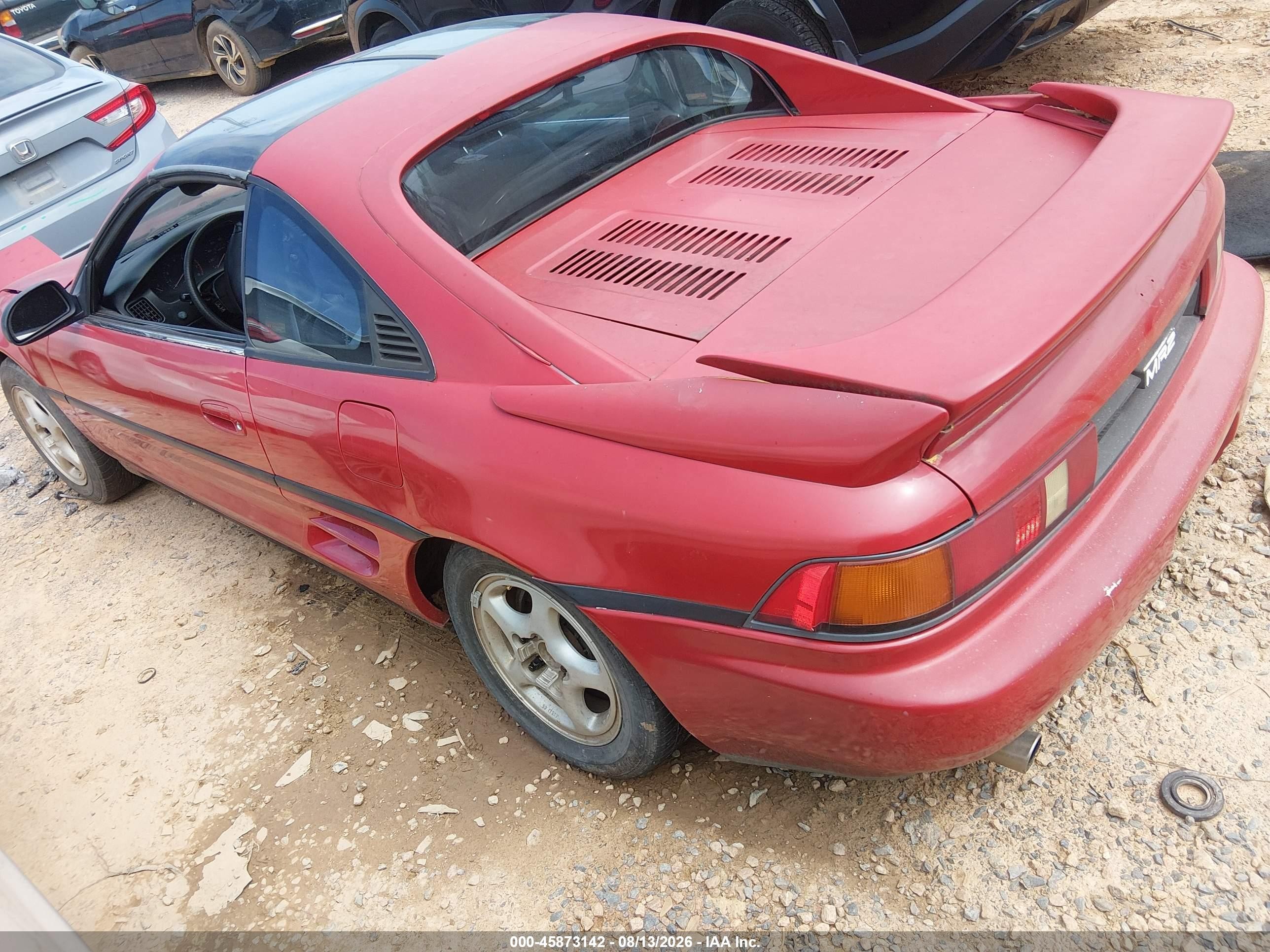 1992 Toyota Mr2 Sport Roof Красный vin: JT2SW21N5N0017406