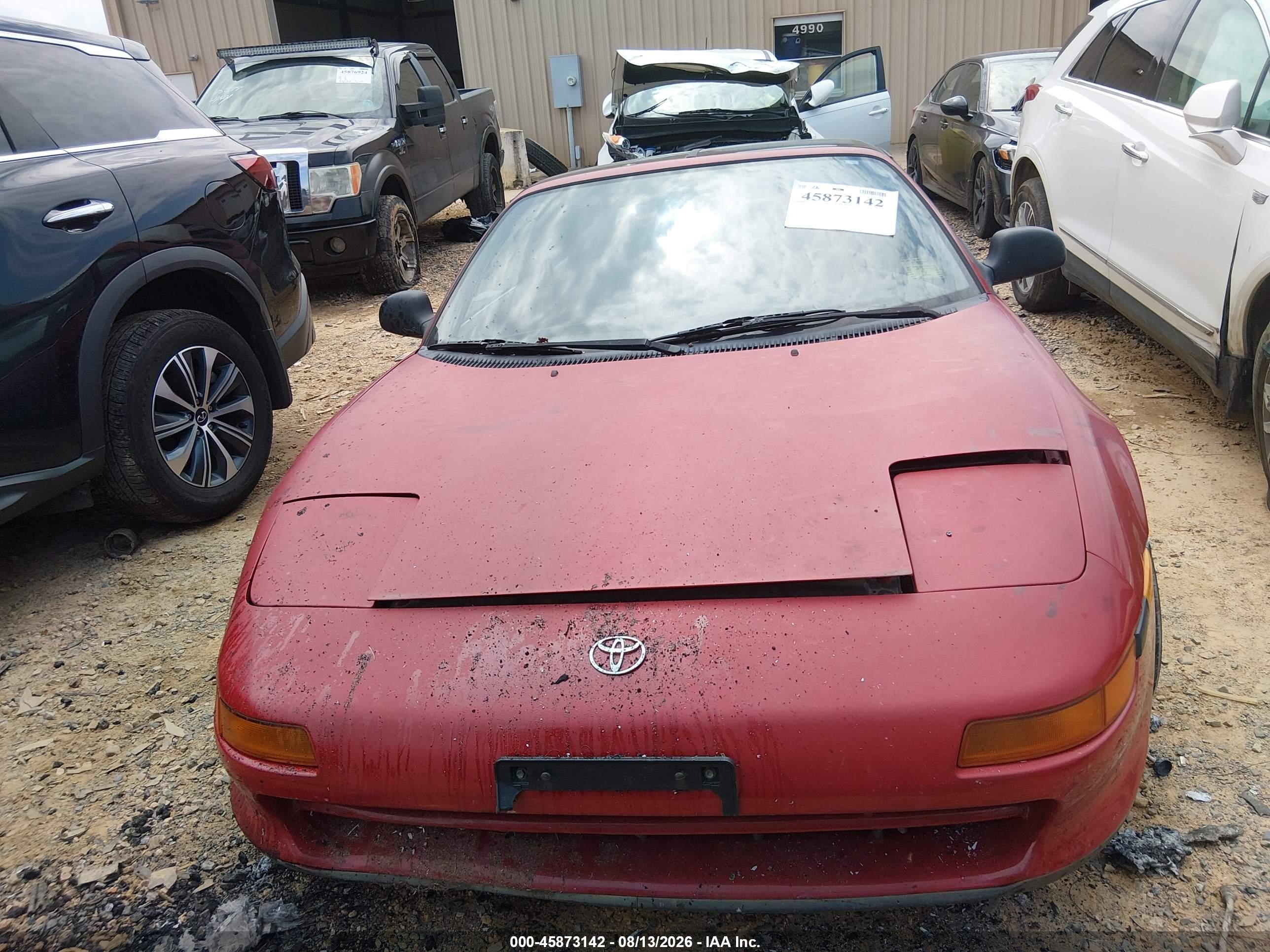 1992 Toyota Mr2 Sport Roof Красный vin: JT2SW21N5N0017406