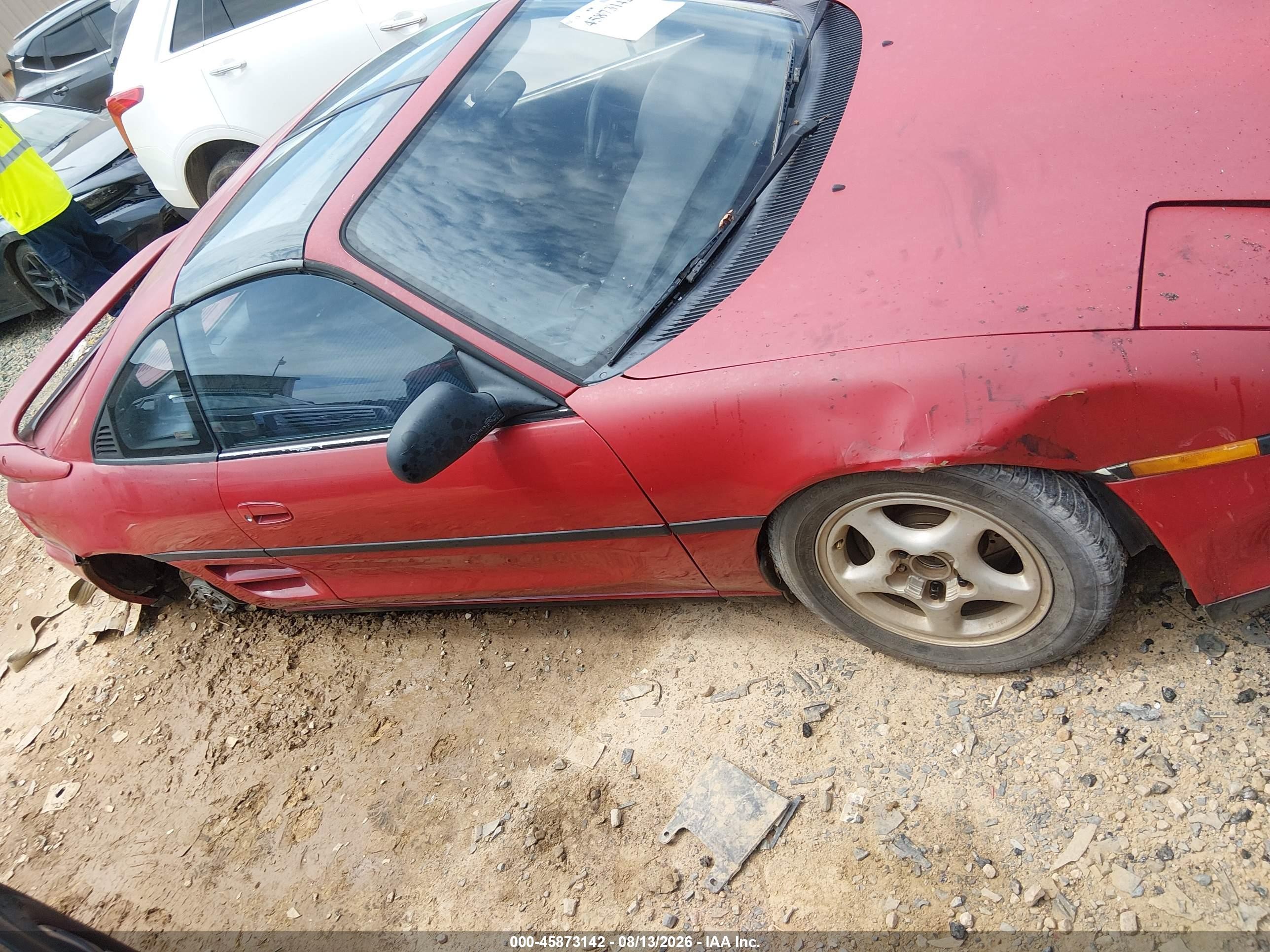 1992 Toyota Mr2 Sport Roof Красный vin: JT2SW21N5N0017406