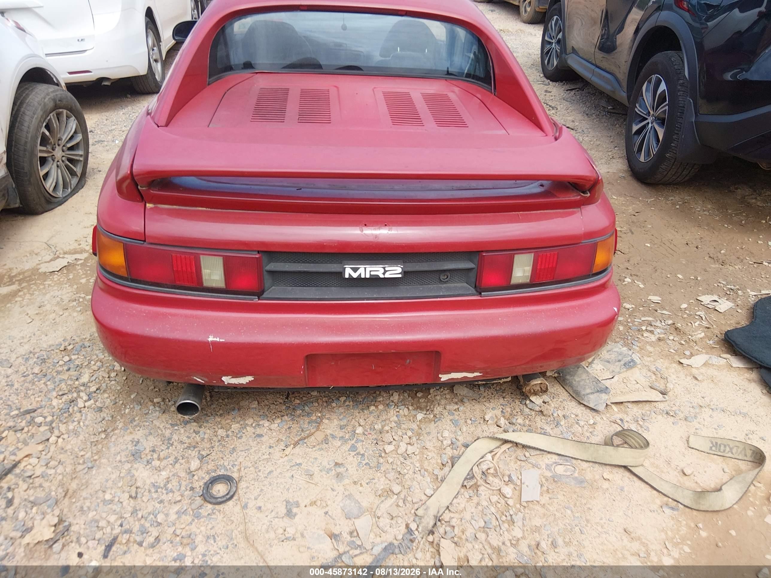 1992 Toyota Mr2 Sport Roof Красный vin: JT2SW21N5N0017406