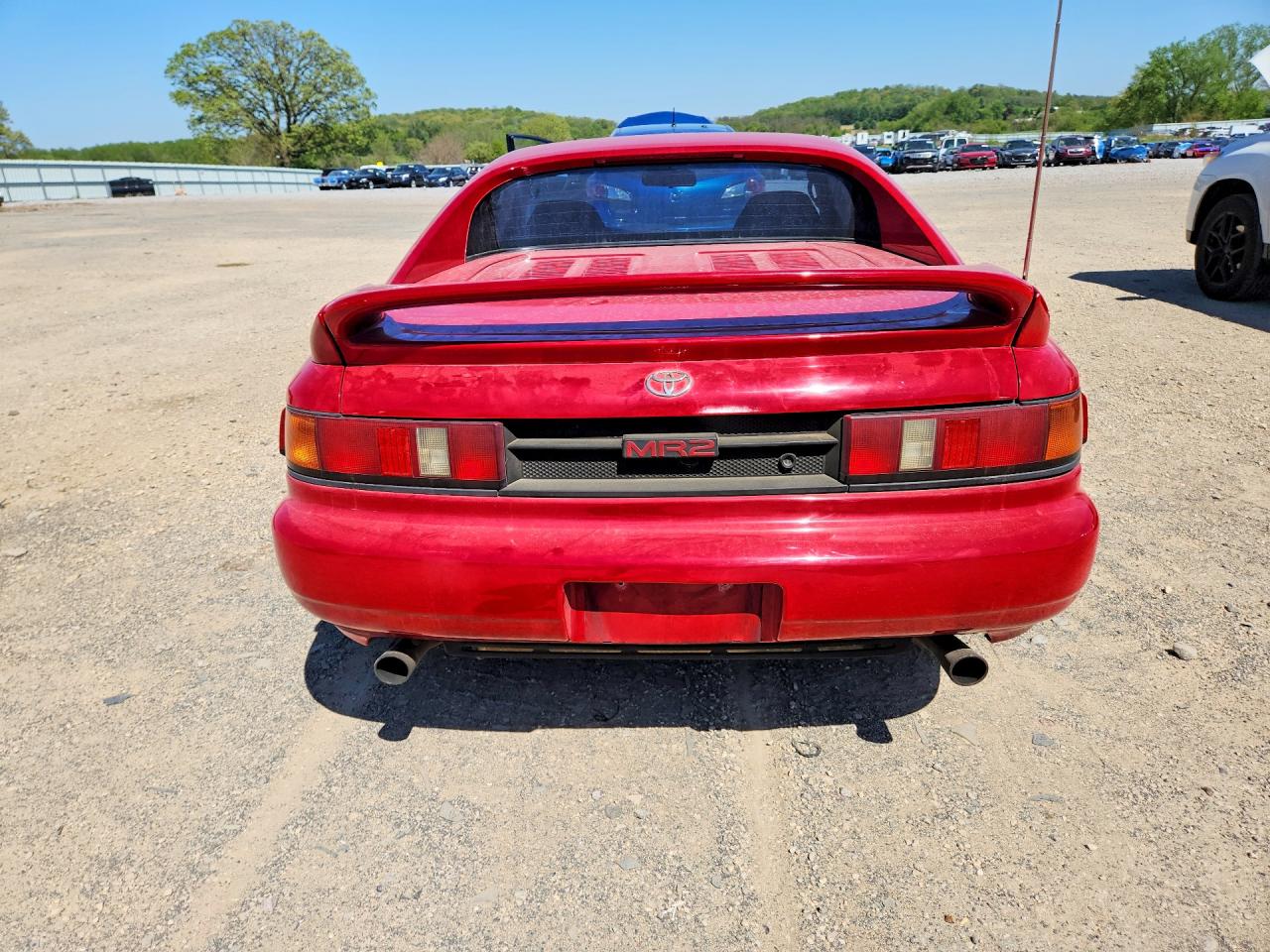 1992 Toyota Mr2 Sport Roof Red vin: JT2SW21N9N0017618