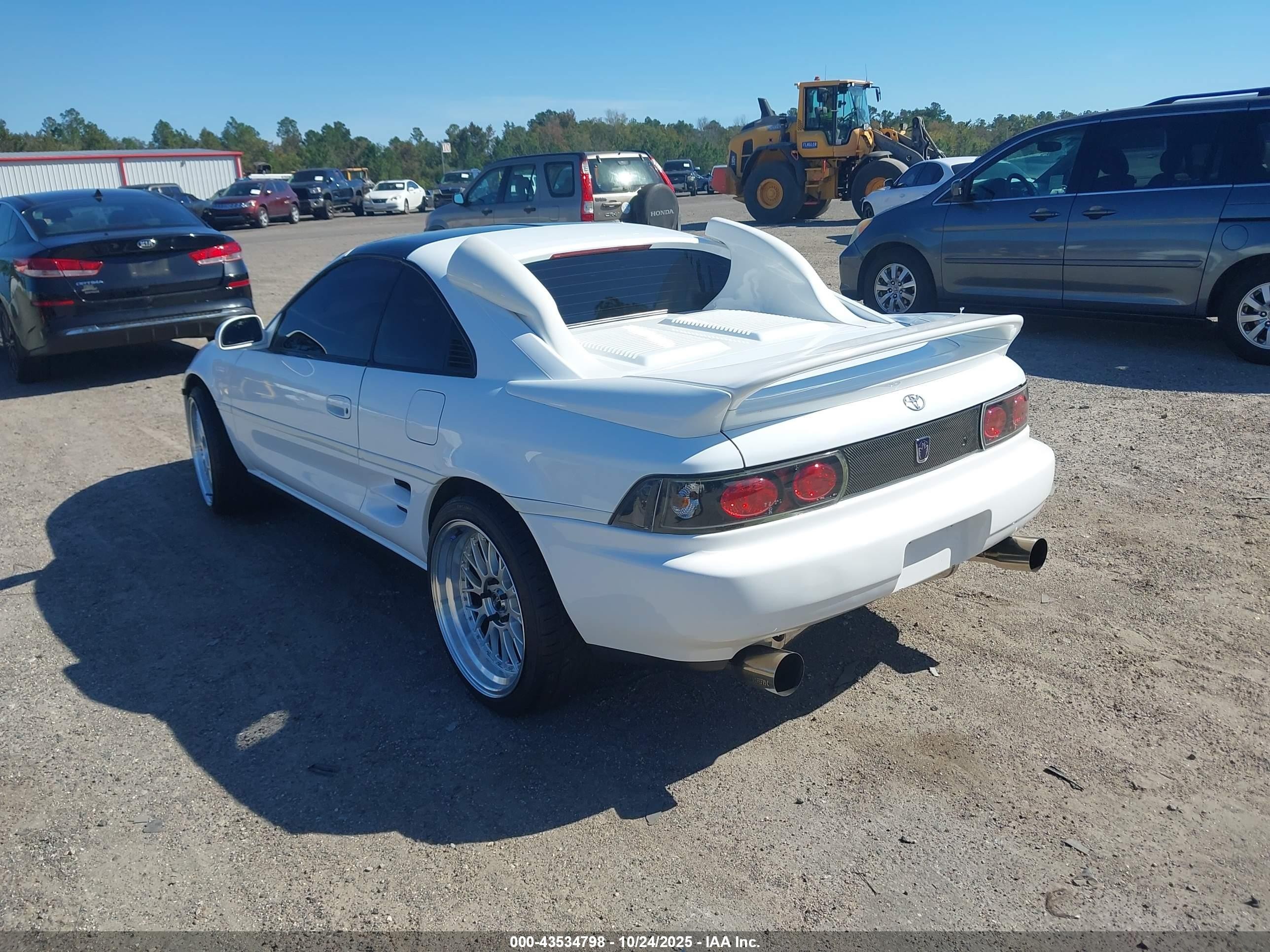 1992 Toyota Mr2 Sport Roof White vin: JT2SW22N1N0055133