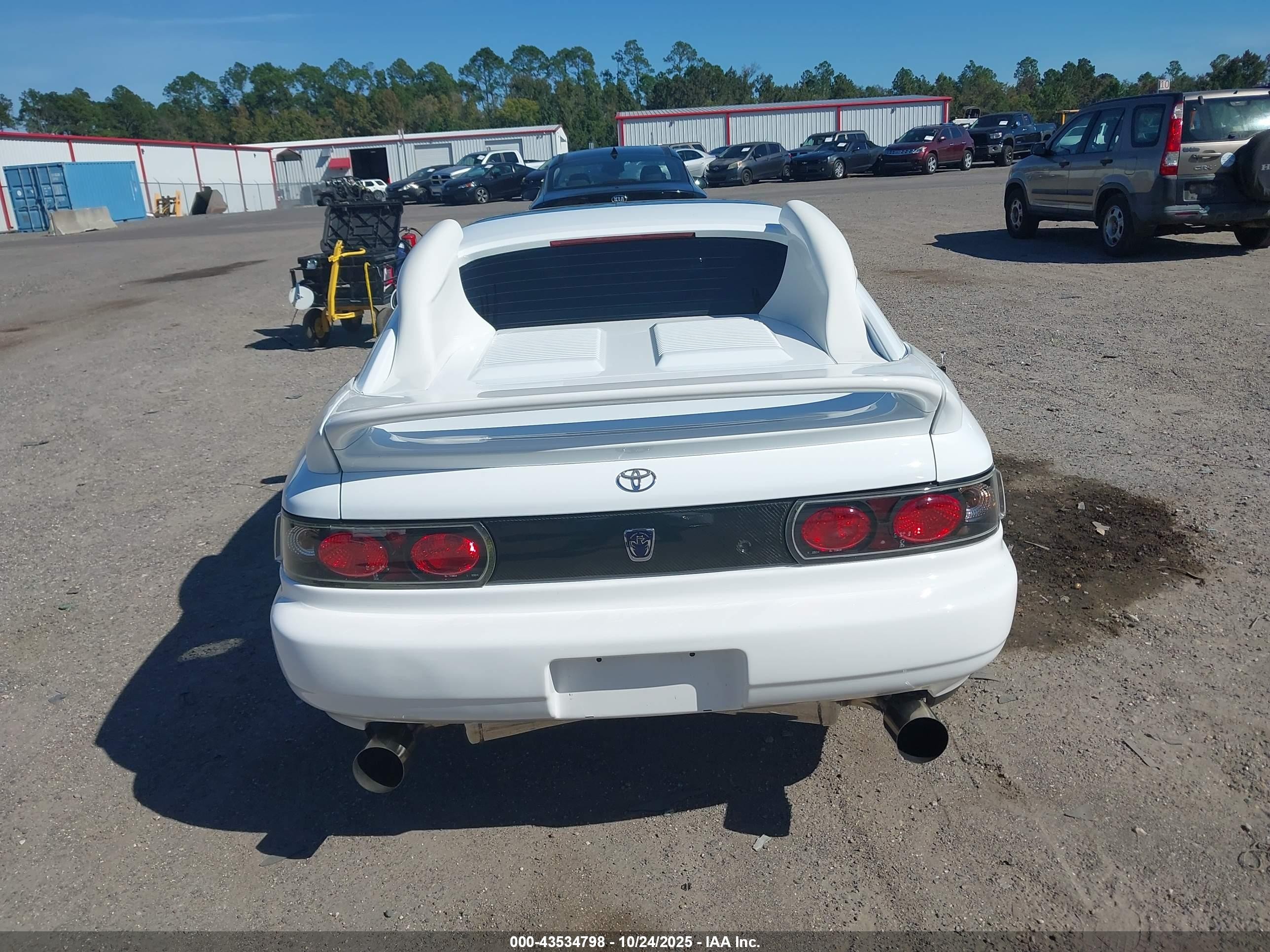 1992 Toyota Mr2 Sport Roof White vin: JT2SW22N1N0055133