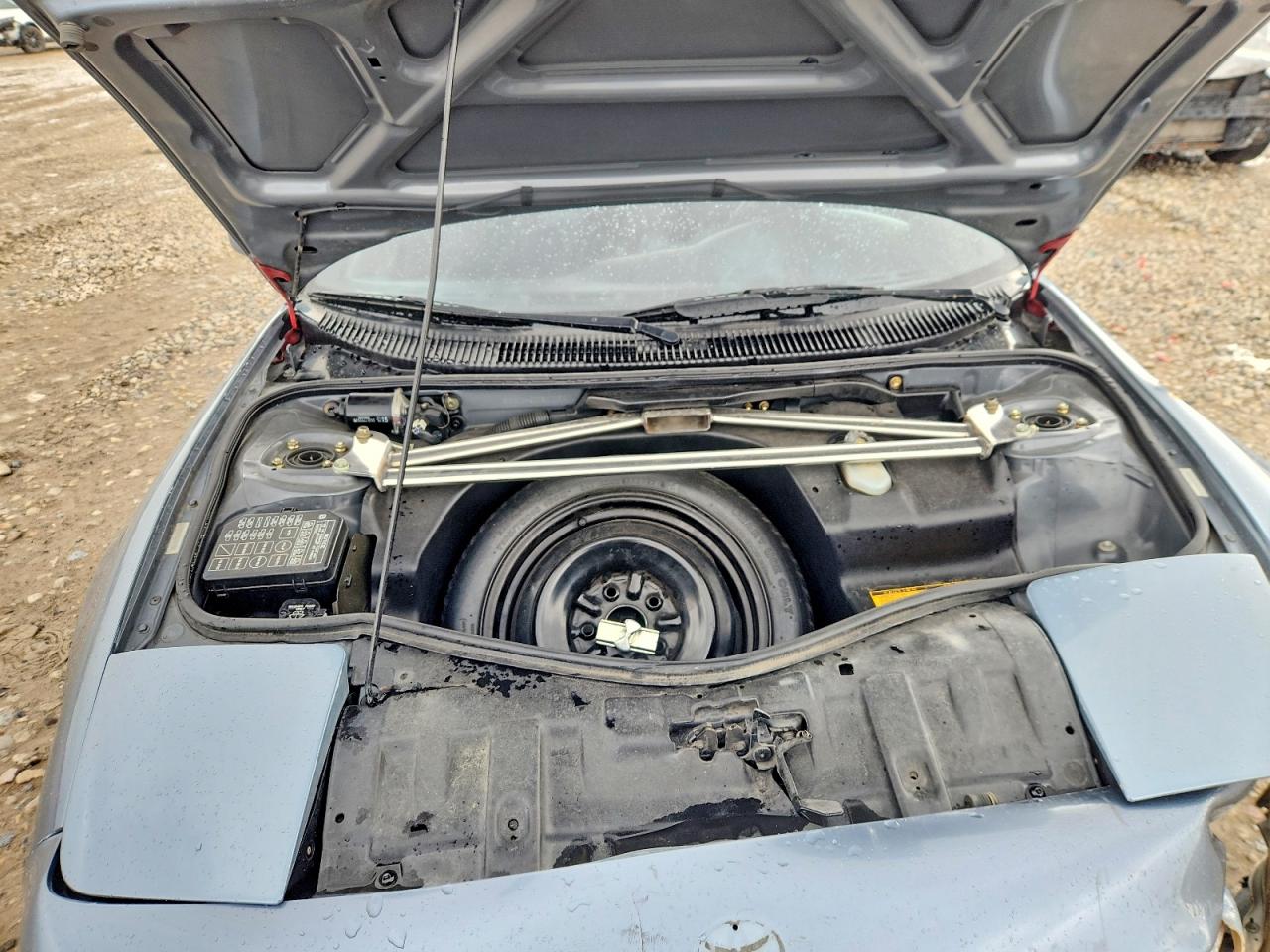 1993 Toyota Mr2 Turbo Gray vin: JT2SW22N4P0081034