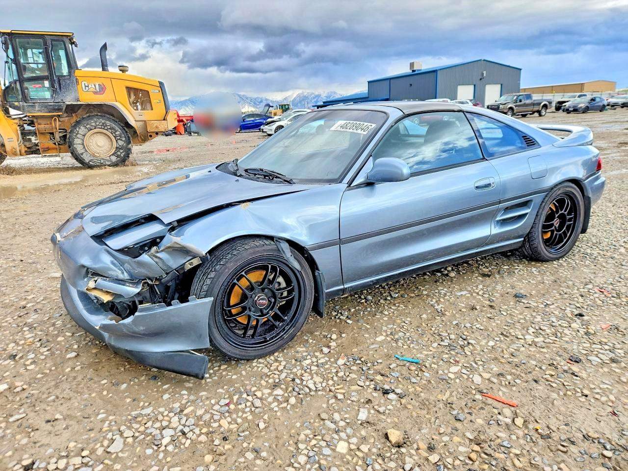 1993 Toyota Mr2 Turbo Gray vin: JT2SW22N4P0081034