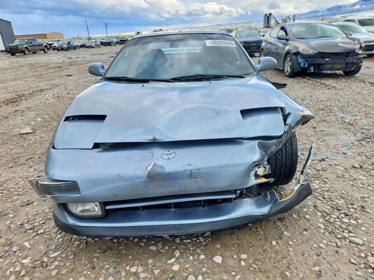 1993 Toyota Mr2 Turbo Gray vin: JT2SW22N4P0081034