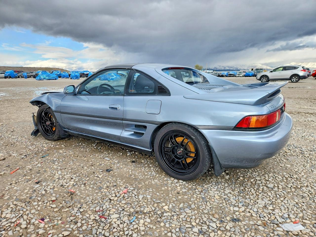 1993 Toyota Mr2 Turbo Gray vin: JT2SW22N4P0081034