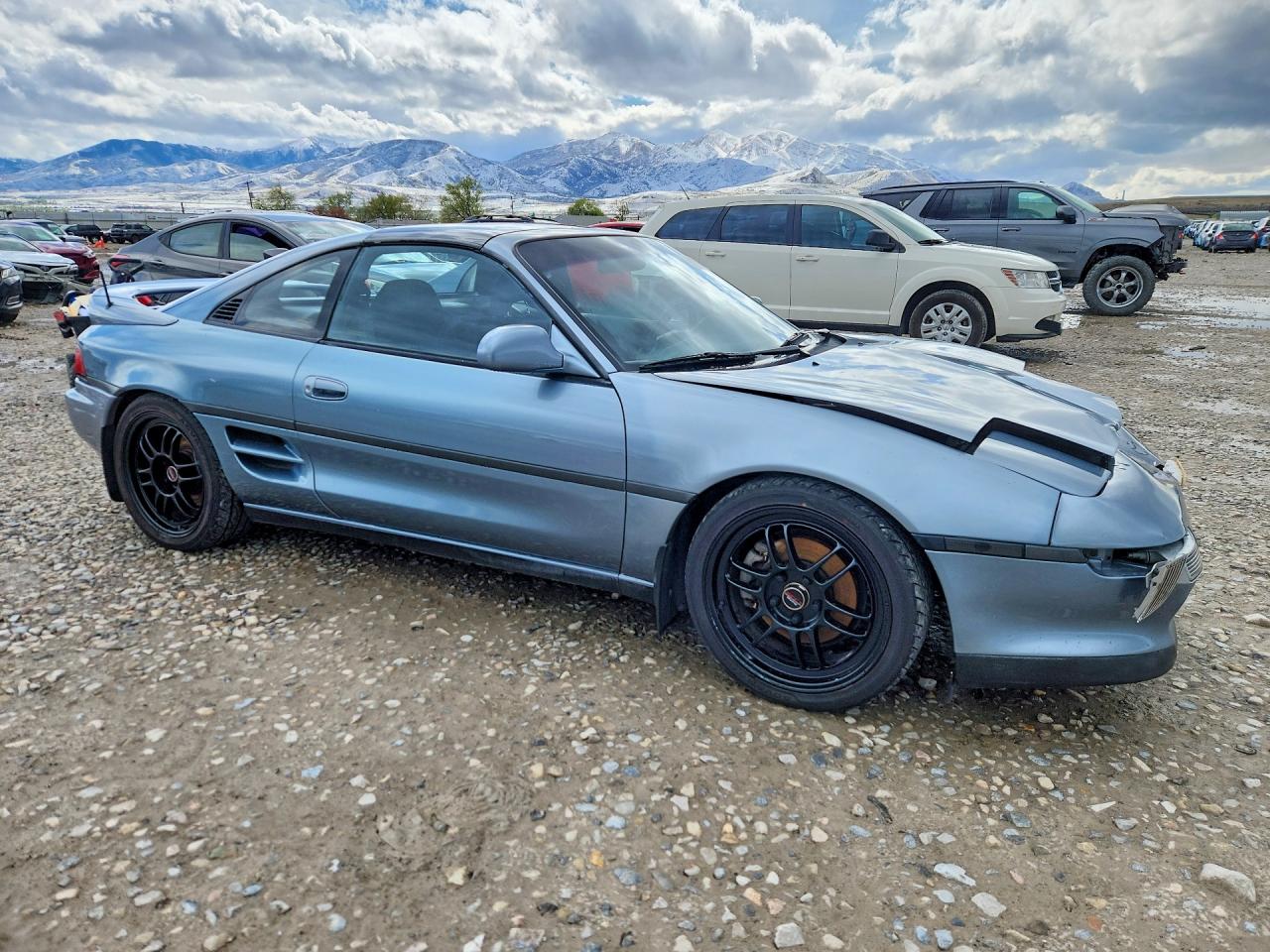 1993 Toyota Mr2 Turbo Gray vin: JT2SW22N4P0081034