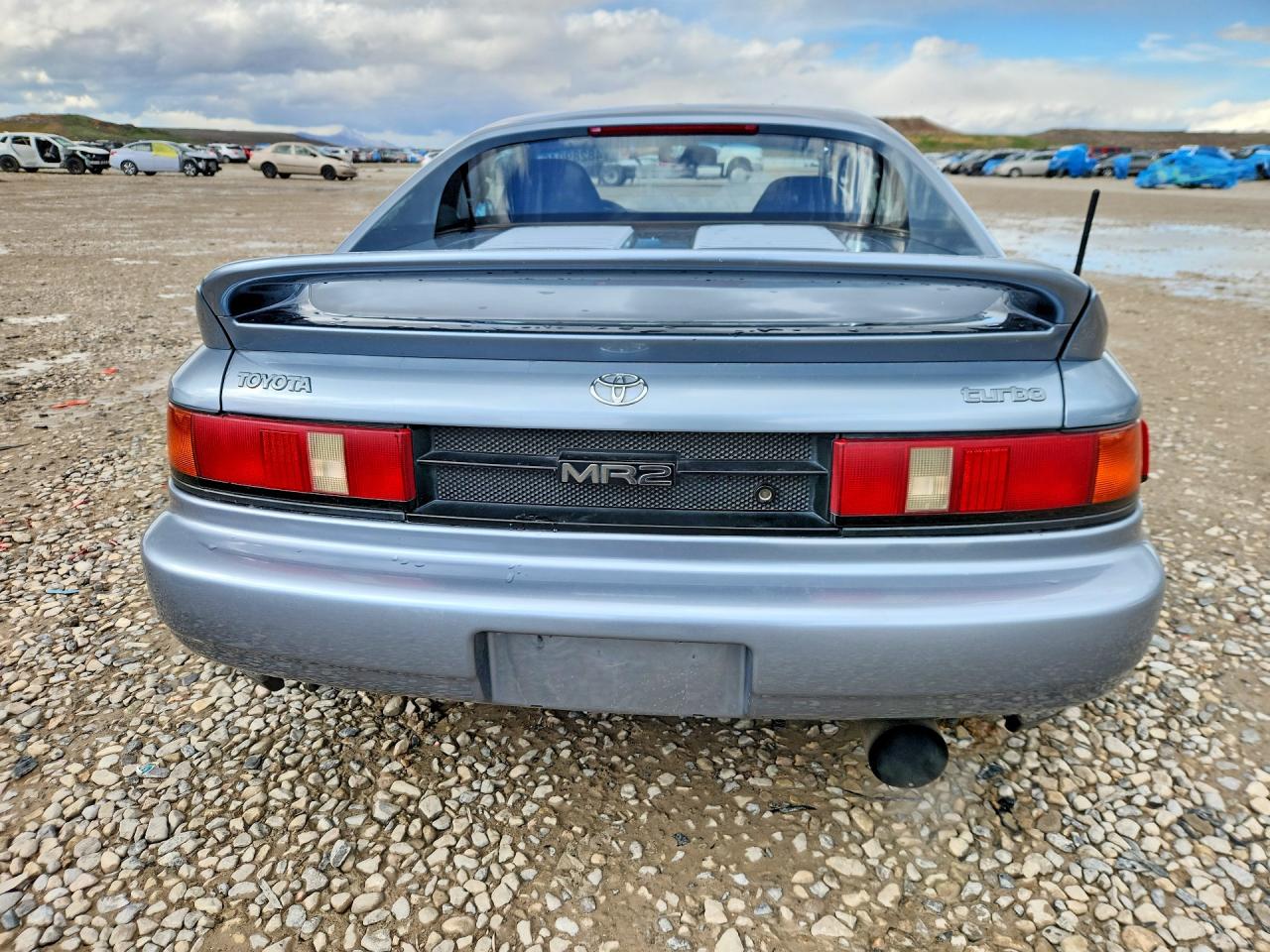 1993 Toyota Mr2 Turbo Gray vin: JT2SW22N4P0081034
