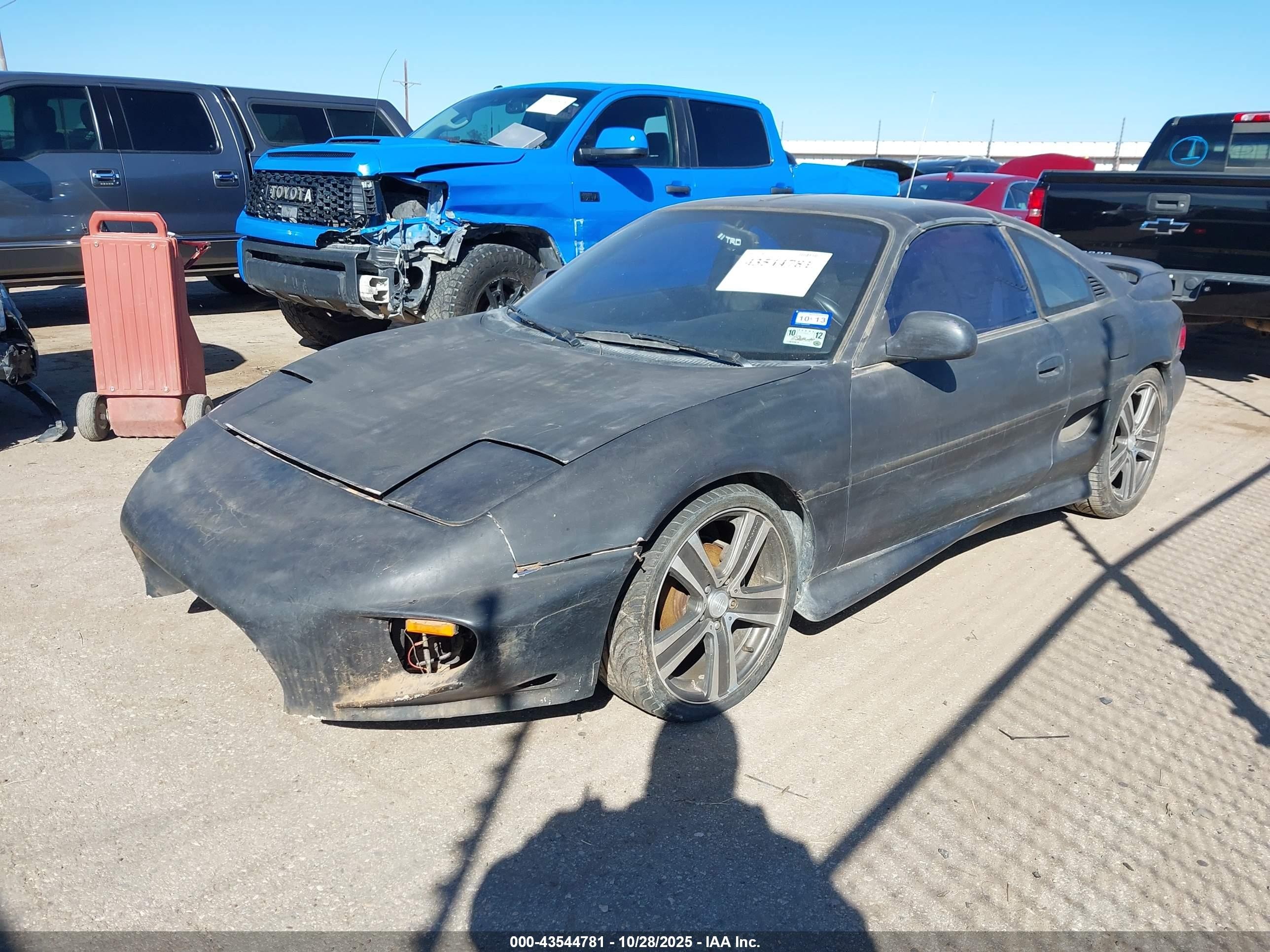 1992 Toyota Mr2 Sport Roof Black vin: JT2SW22N5N0054907