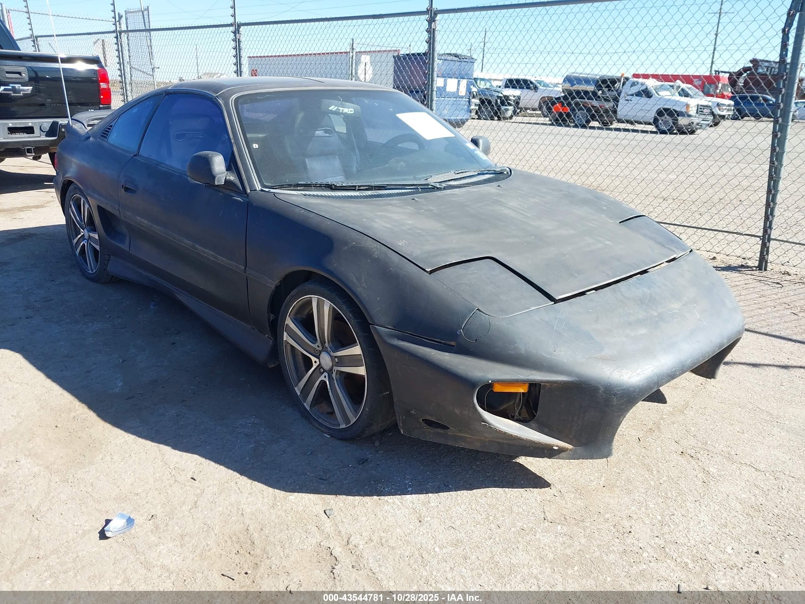 1992 Toyota Mr2 Sport Roof Black vin: JT2SW22N5N0054907