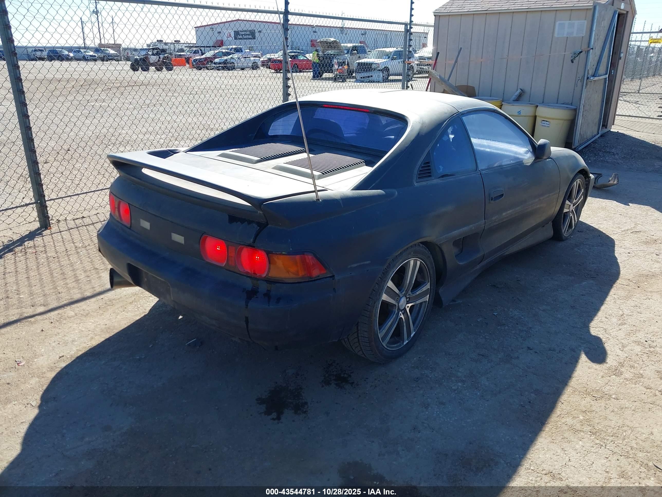 1992 Toyota Mr2 Sport Roof Black vin: JT2SW22N5N0054907