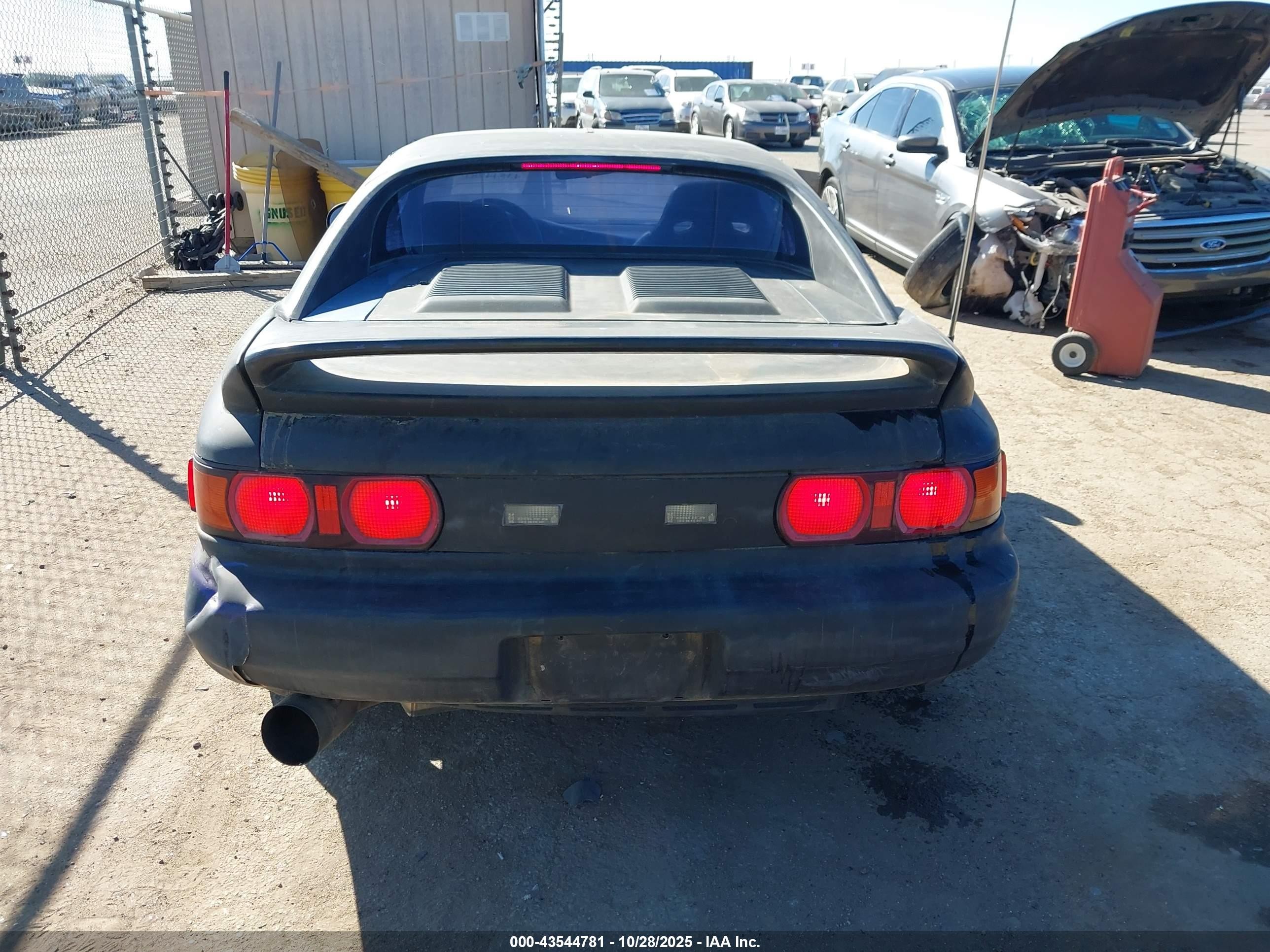 1992 Toyota Mr2 Sport Roof Black vin: JT2SW22N5N0054907