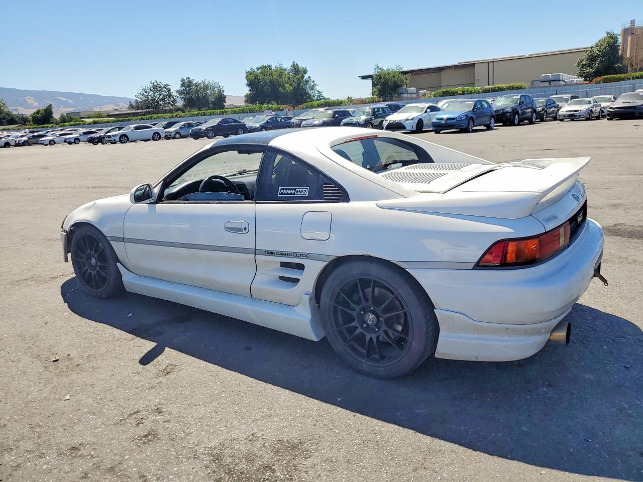 1993 Toyota Mr2 Sport Roof White vin: JT2SW22N7P0079620
